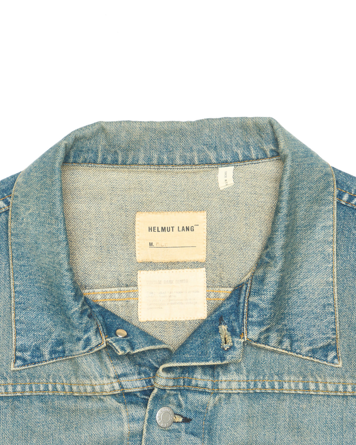 Late 90s Helmut Lang Lightwash Type-1 Denim Jacket