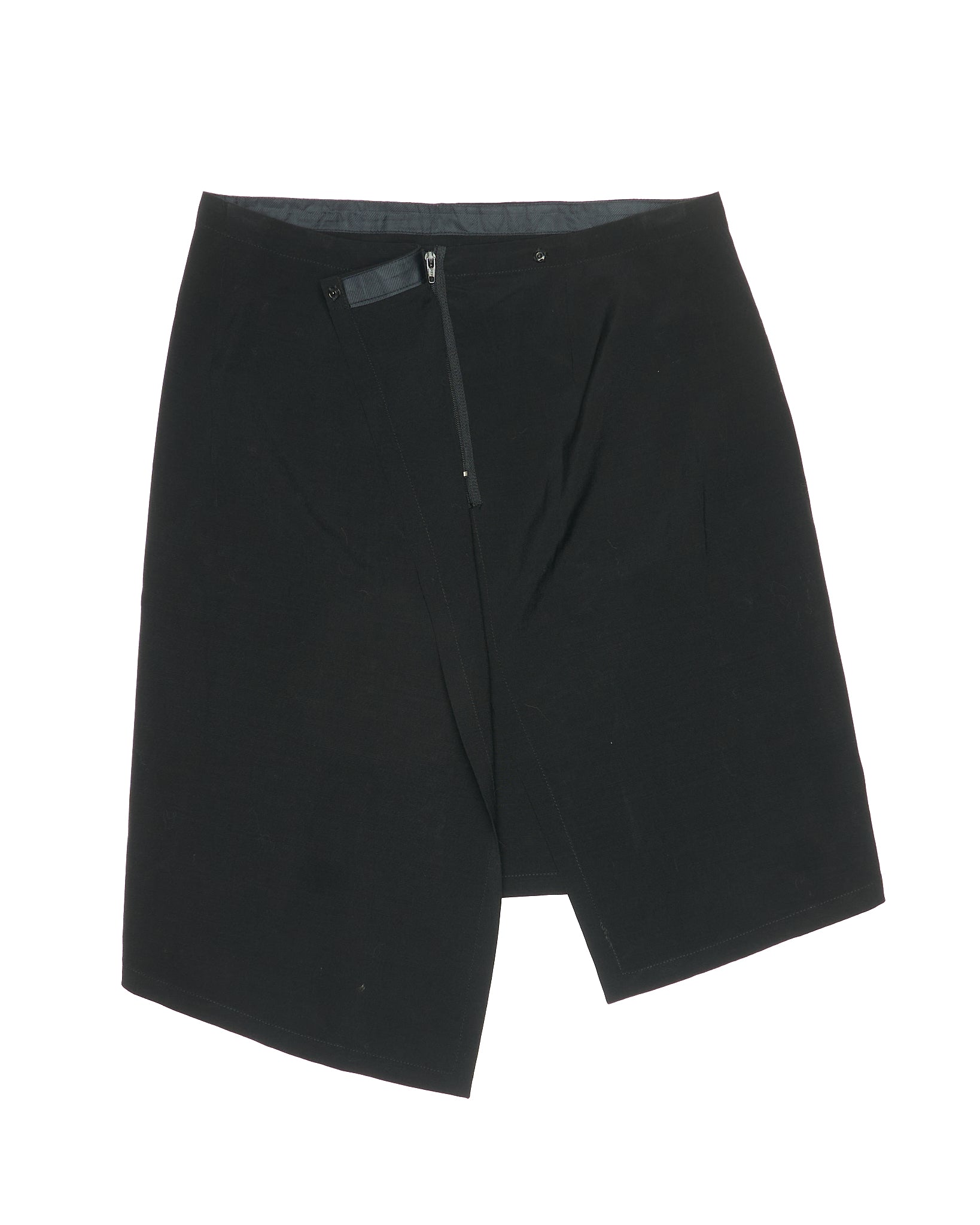 00s Ann Demeulemeester Asymmetrical Hem Skirt