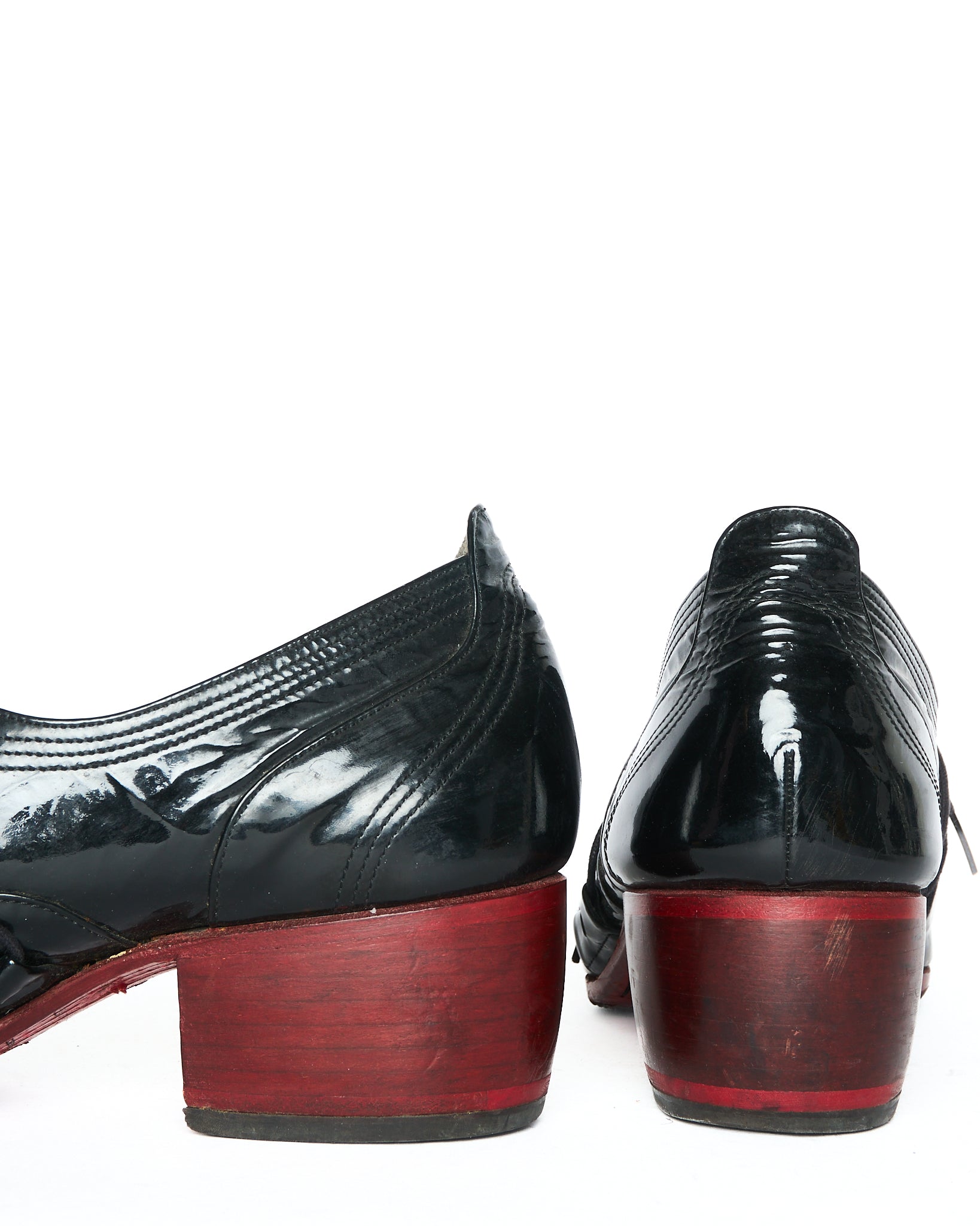 Mid 00s Alfredo Bannister Butter Knife Patent Leather Shoes