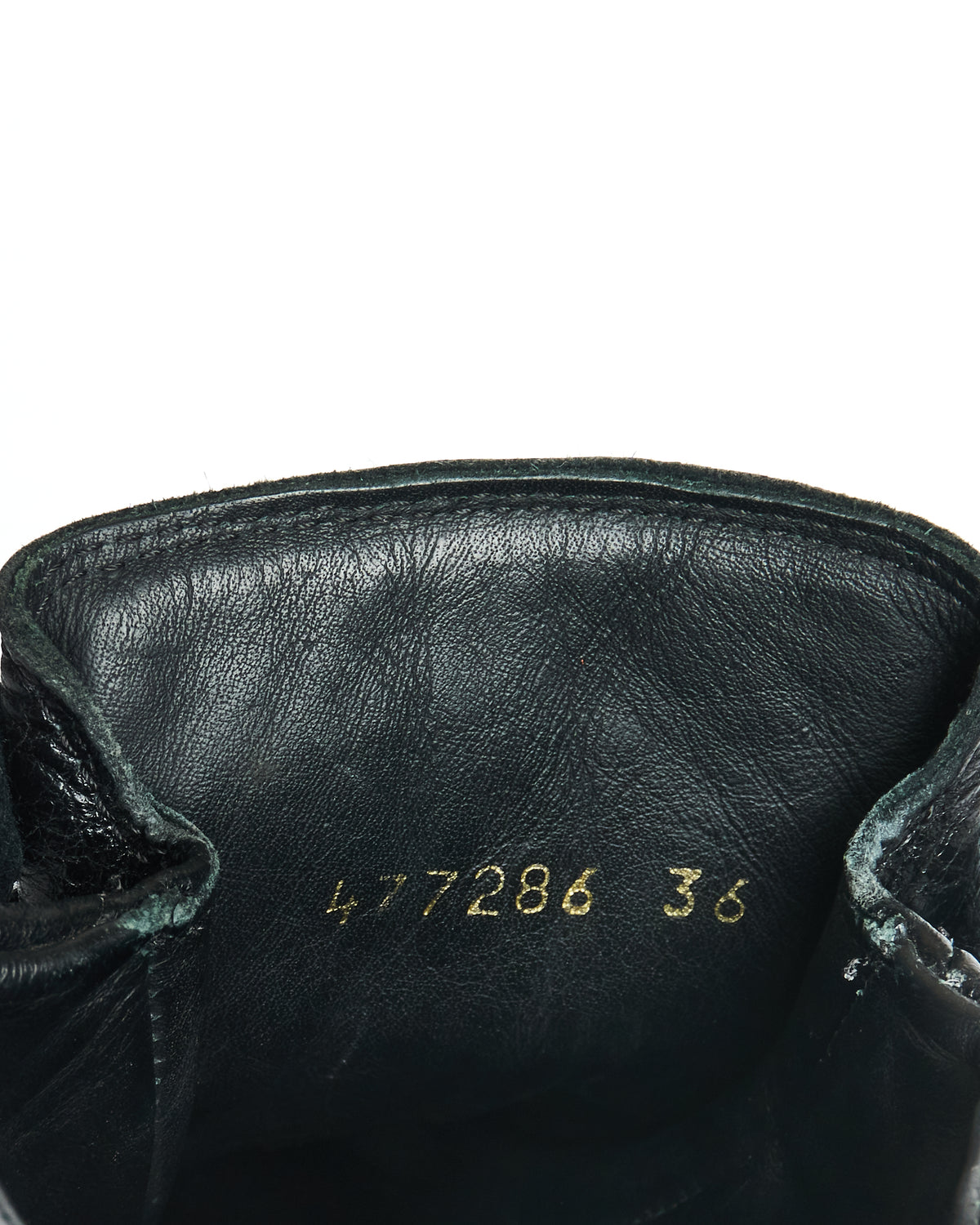 Mid 2010s Balenciaga Black Lambskin Arenas