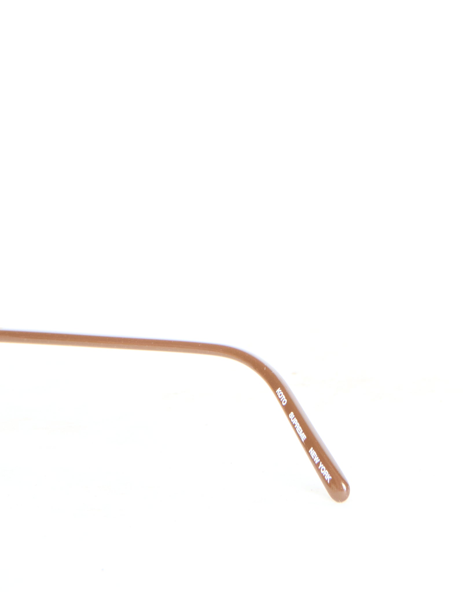 Supreme Koto Amber Rectangular Sunglasses