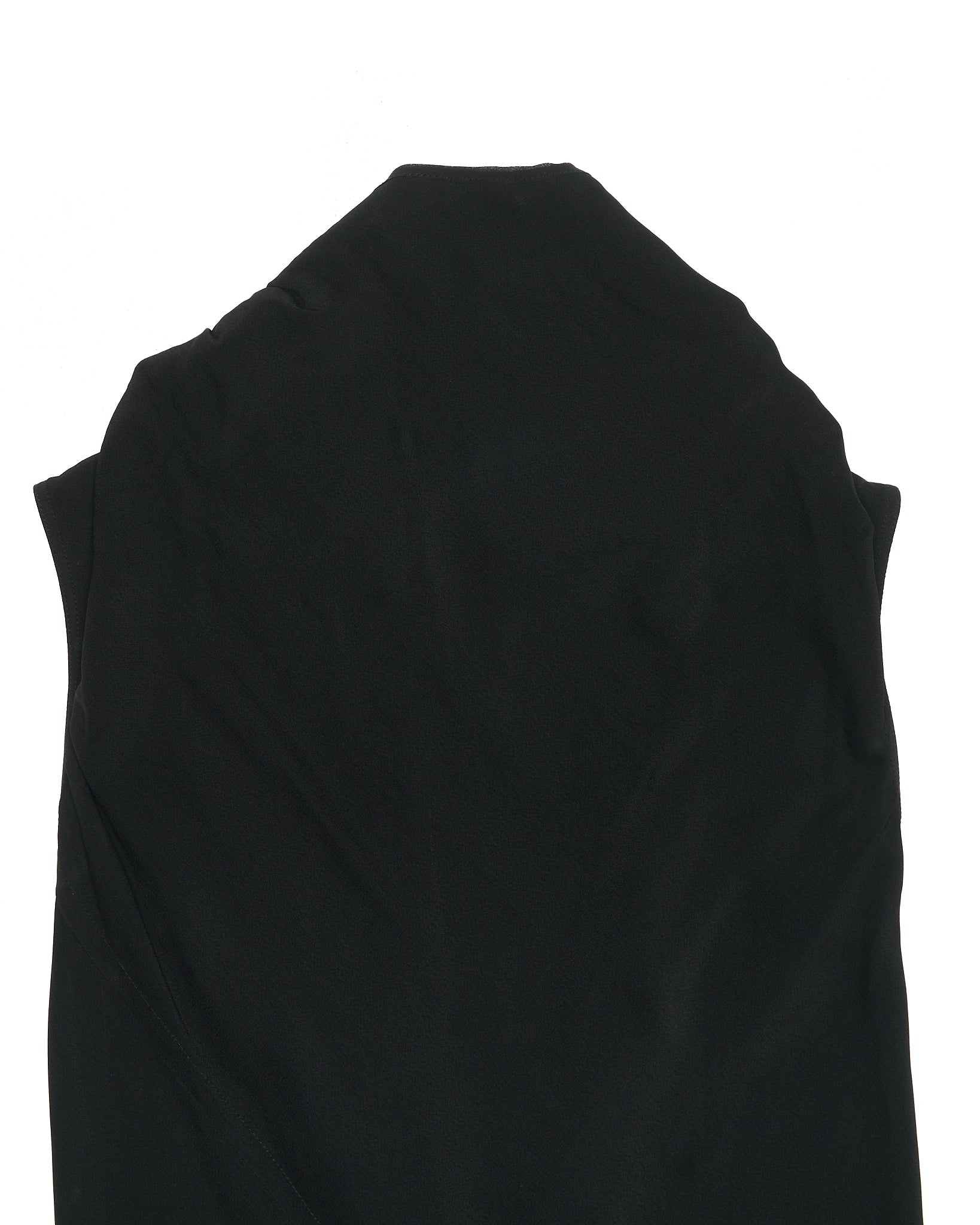 F/W13 Rick Owens “PLINTH” Cowl Neck Back-Zip Column Dress