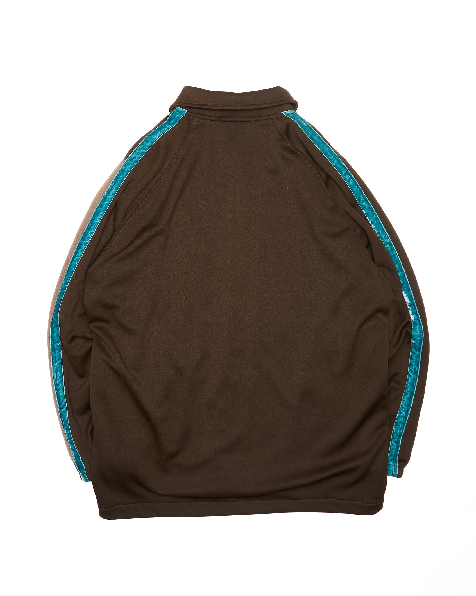Late 2010s Needles Teal Accent Brown Coach Jacket