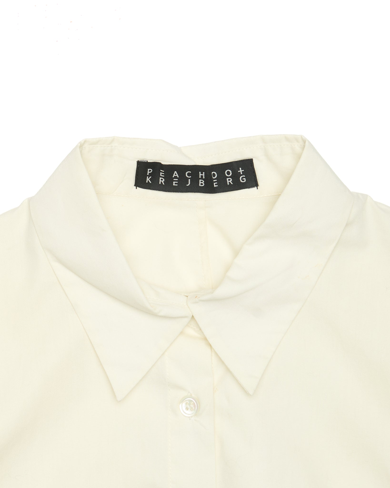 Early 2010s Peachoo + Krejberg Corset Detailing Button Up