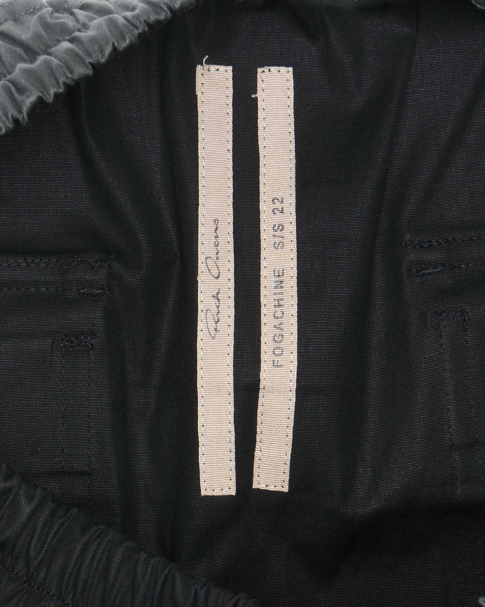 S/S22 Rick Owens “FOGACHINE” Cropped Cargo Pant