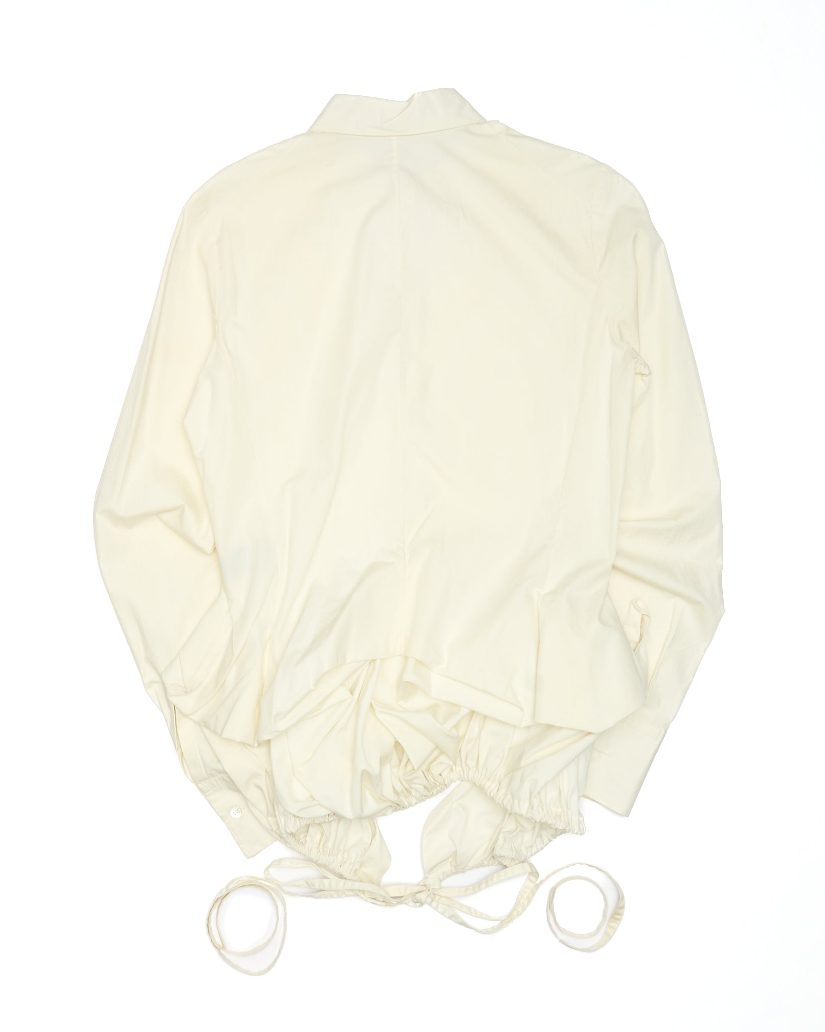 Early 2010s Peachoo + Krejberg Corset Detailing Button Up