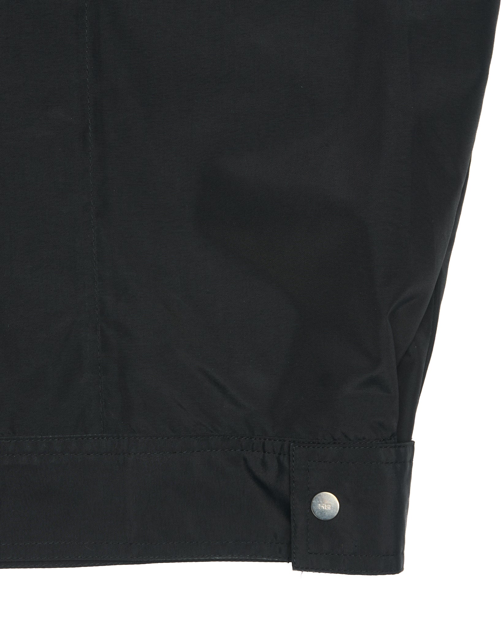 HELIOT EMIL Technical Utility Black Overshirt Jacket