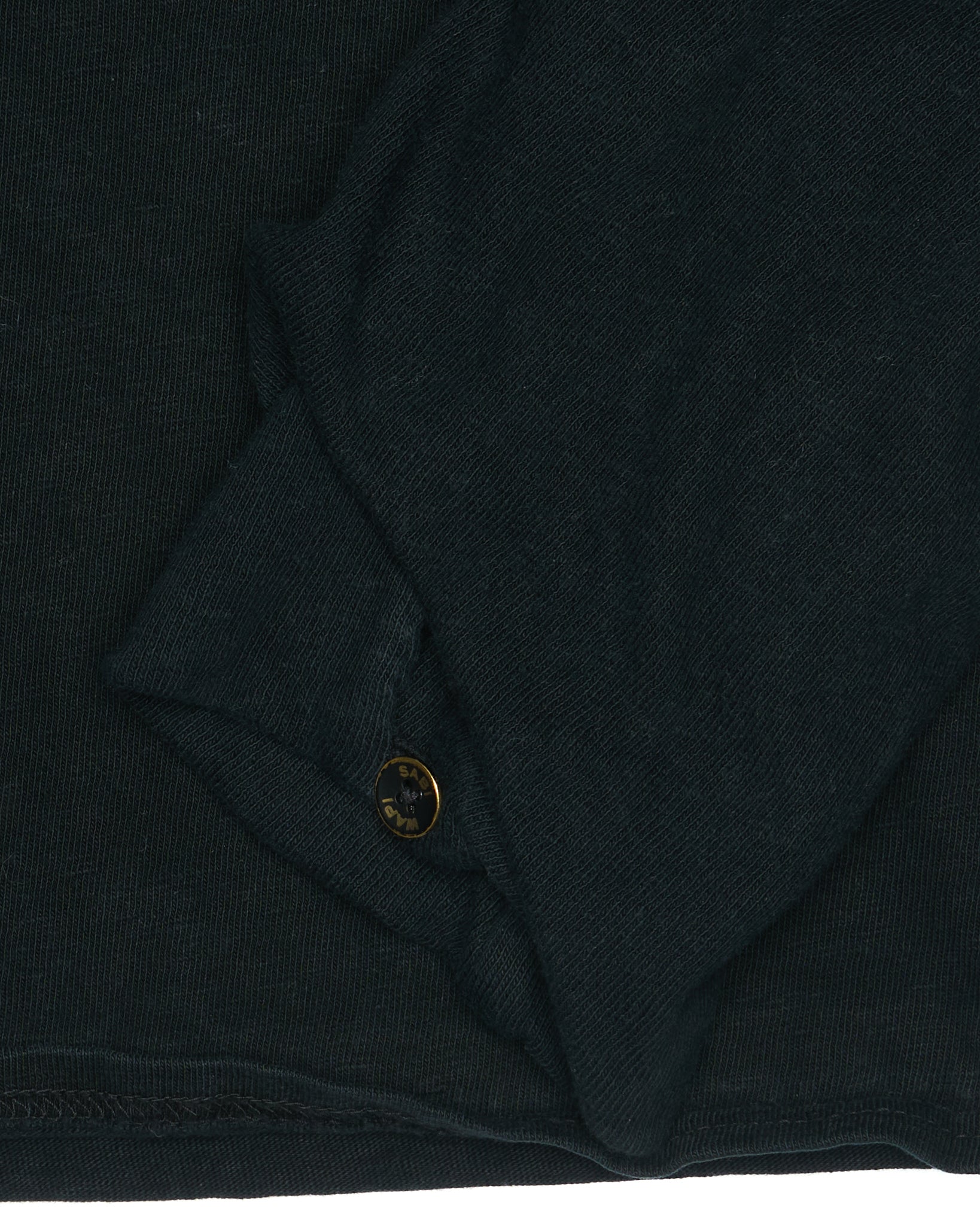 Mid 2010s Kapital Smiley Elbow Patch Long Sleeve T-Shirt