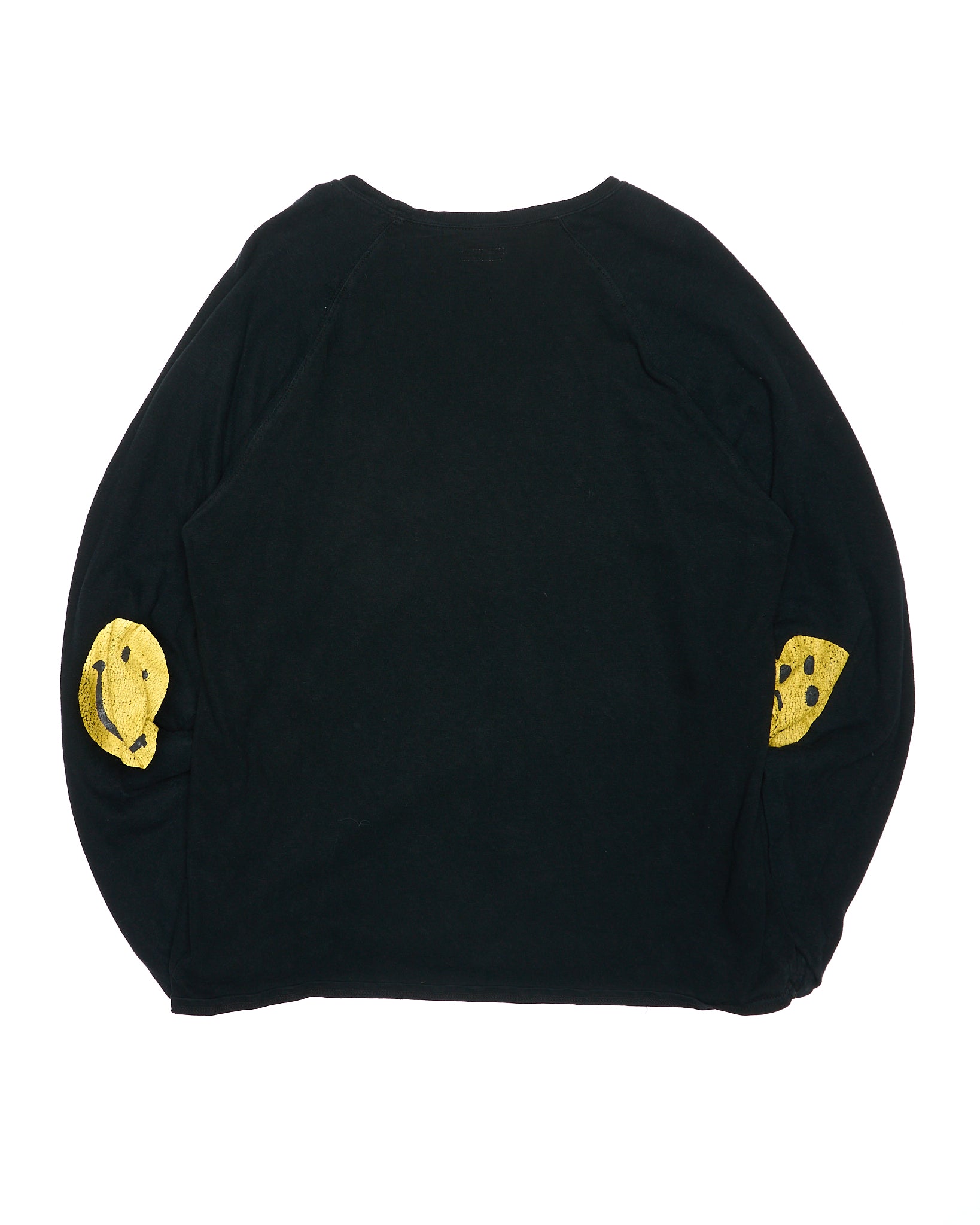 Mid 2010s Kapital Smiley Elbow Patch Long Sleeve T-Shirt