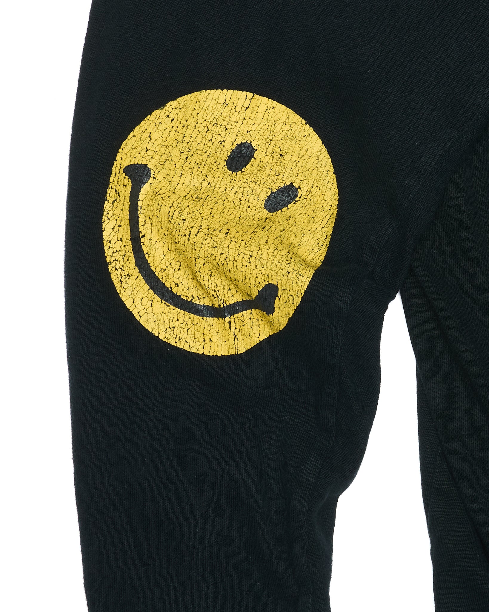 Mid 2010s Kapital Smiley Elbow Patch Long Sleeve T-Shirt
