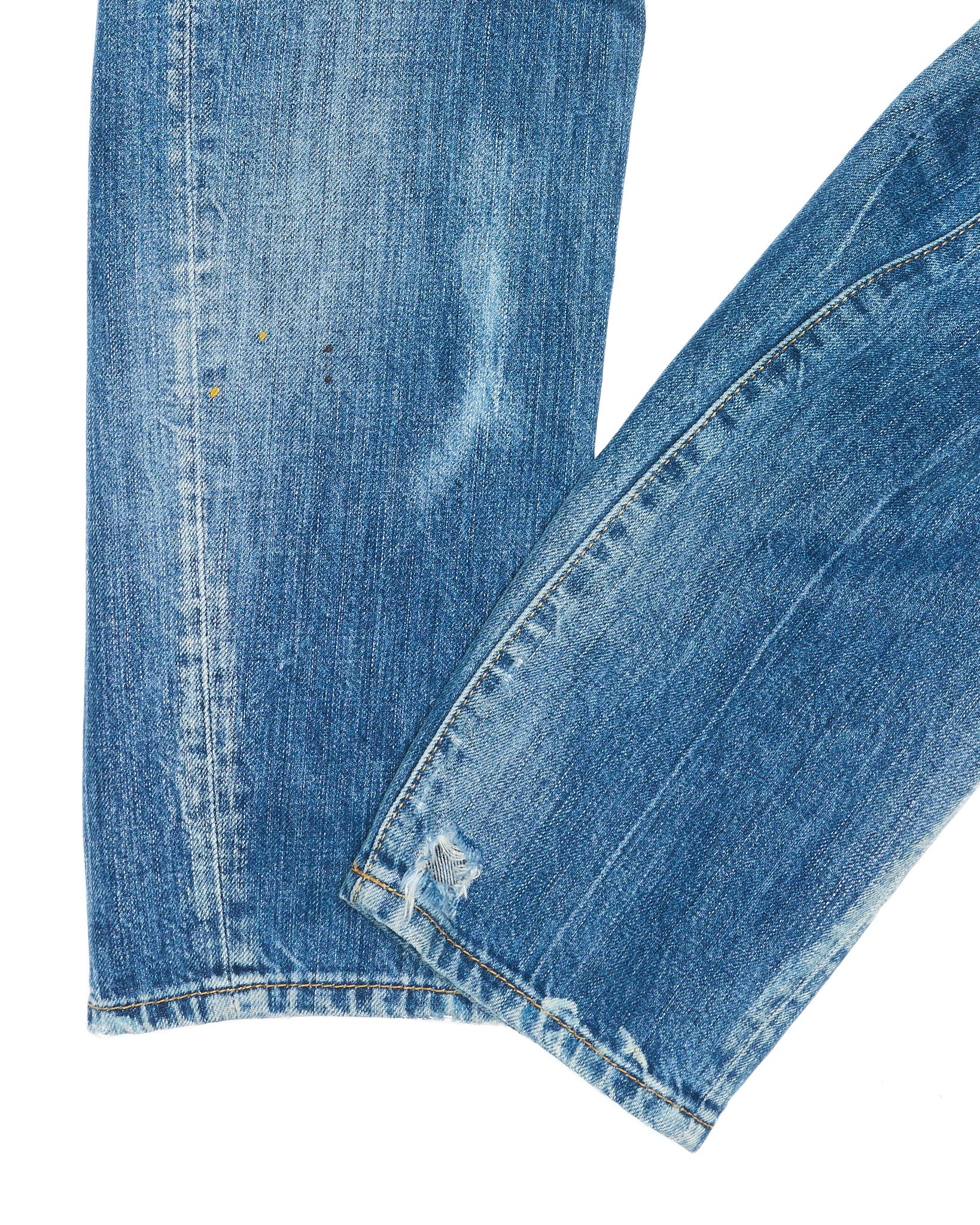 2020 Dsquared2 ‘Classic Kenny’ Paint Splatter Distressed Jeans