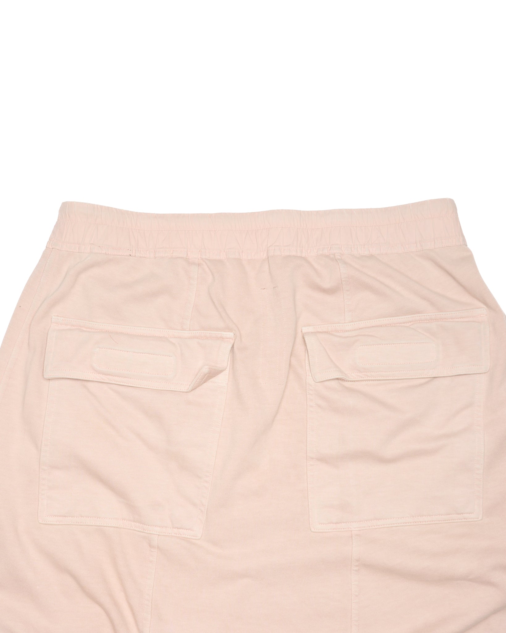 A/W21 Rick Owens DRKSHDW 'GETHSEMANE' Faded Pink Drop Crotch Jogger Pants