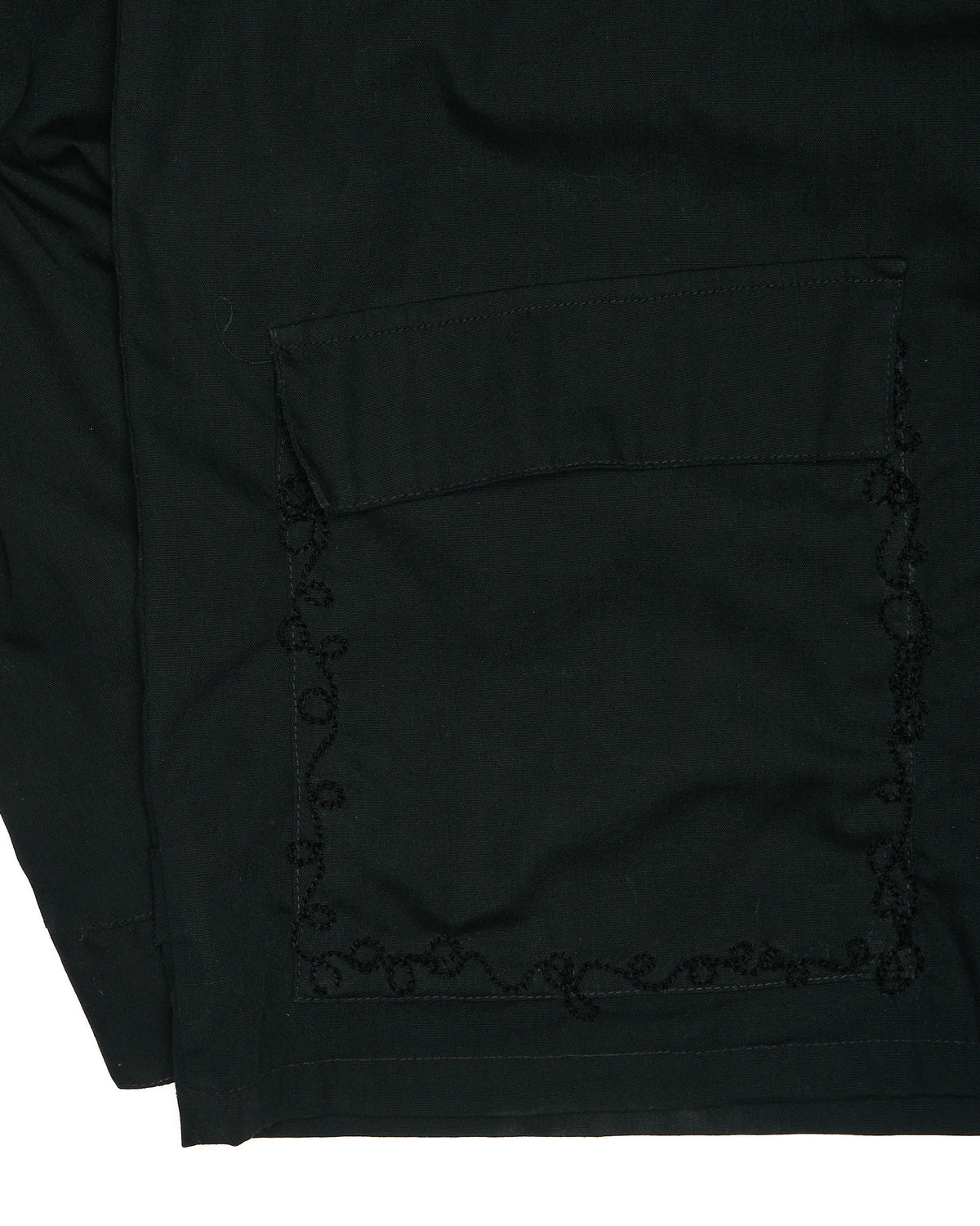 Garment Service x Denim Dealer x Knock Twice™ All Black Crest Jacket