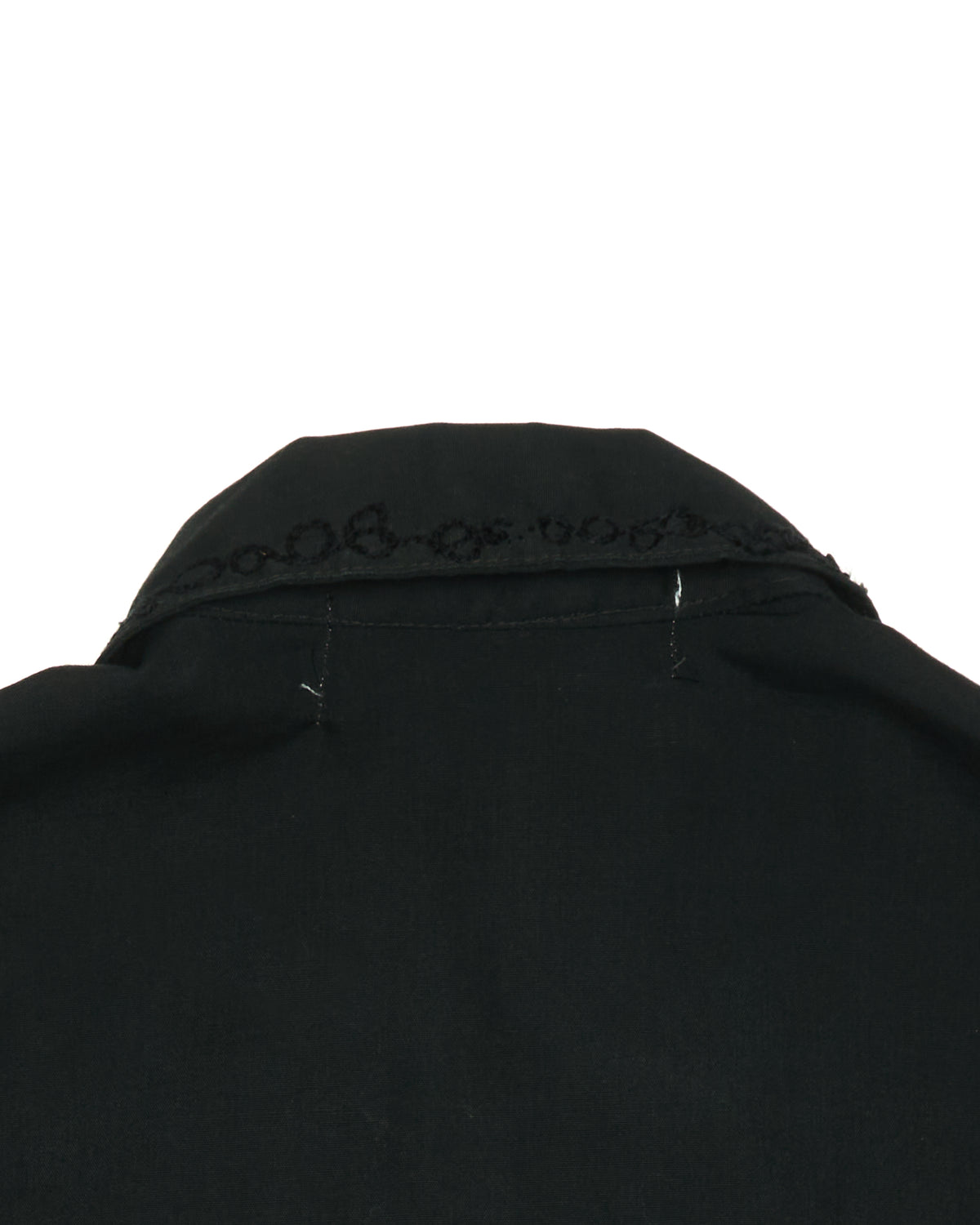 Garment Service x Denim Dealer x Knock Twice™ All Black Crest Jacket