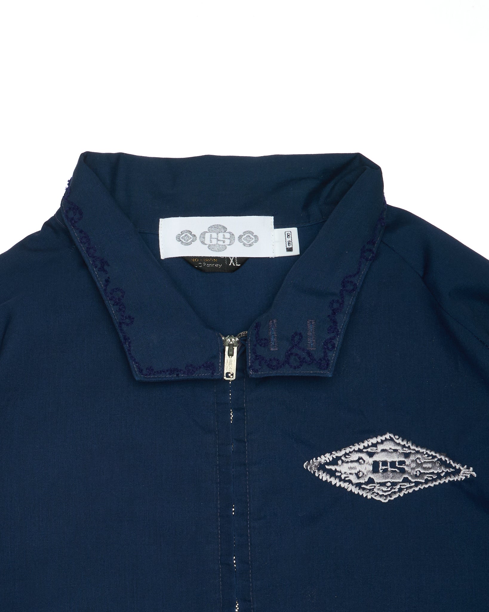 Denim Dealer x Knock Twice™ GS Deep Blue Crest Jacket