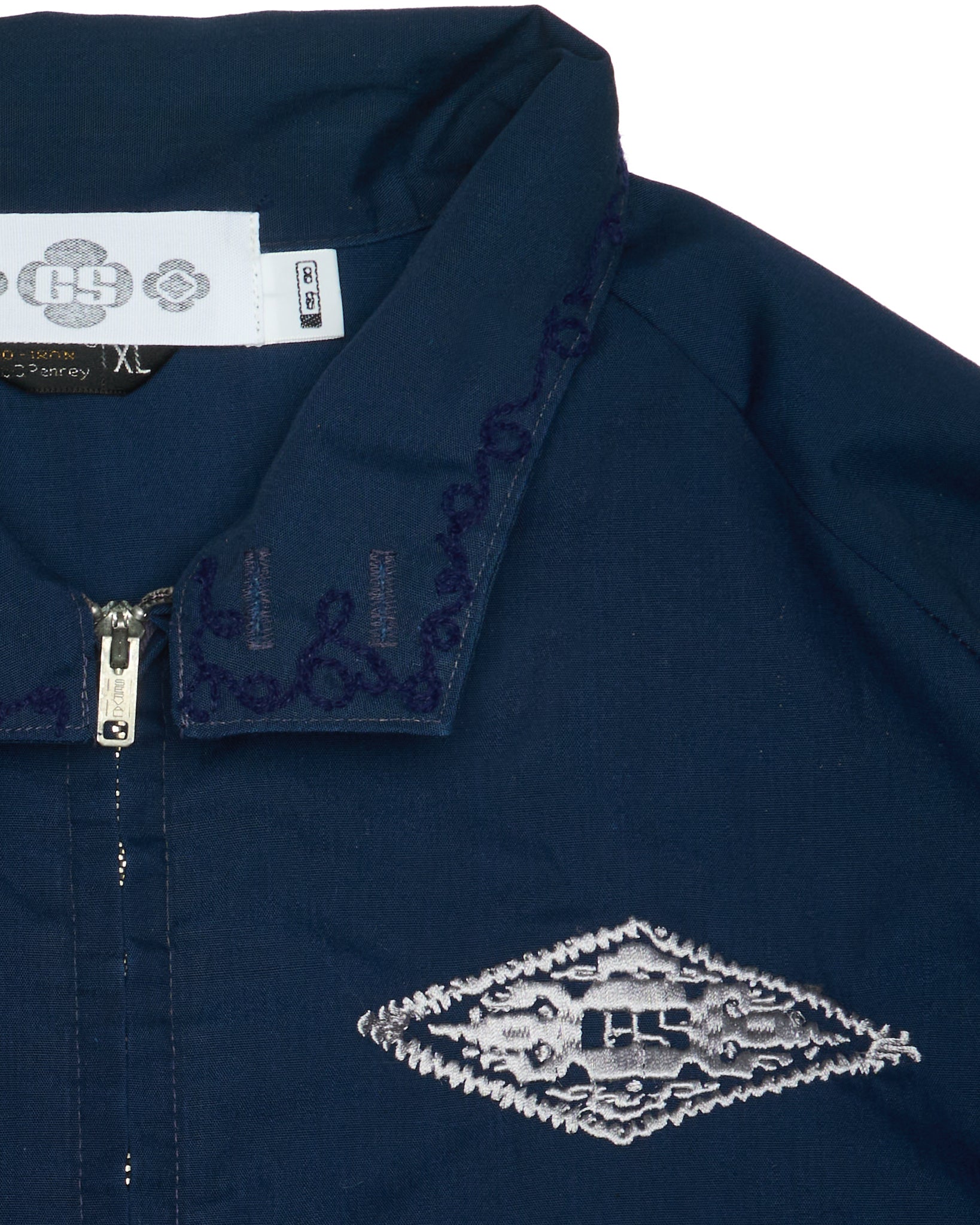 Denim Dealer x Knock Twice™ GS Deep Blue Crest Jacket