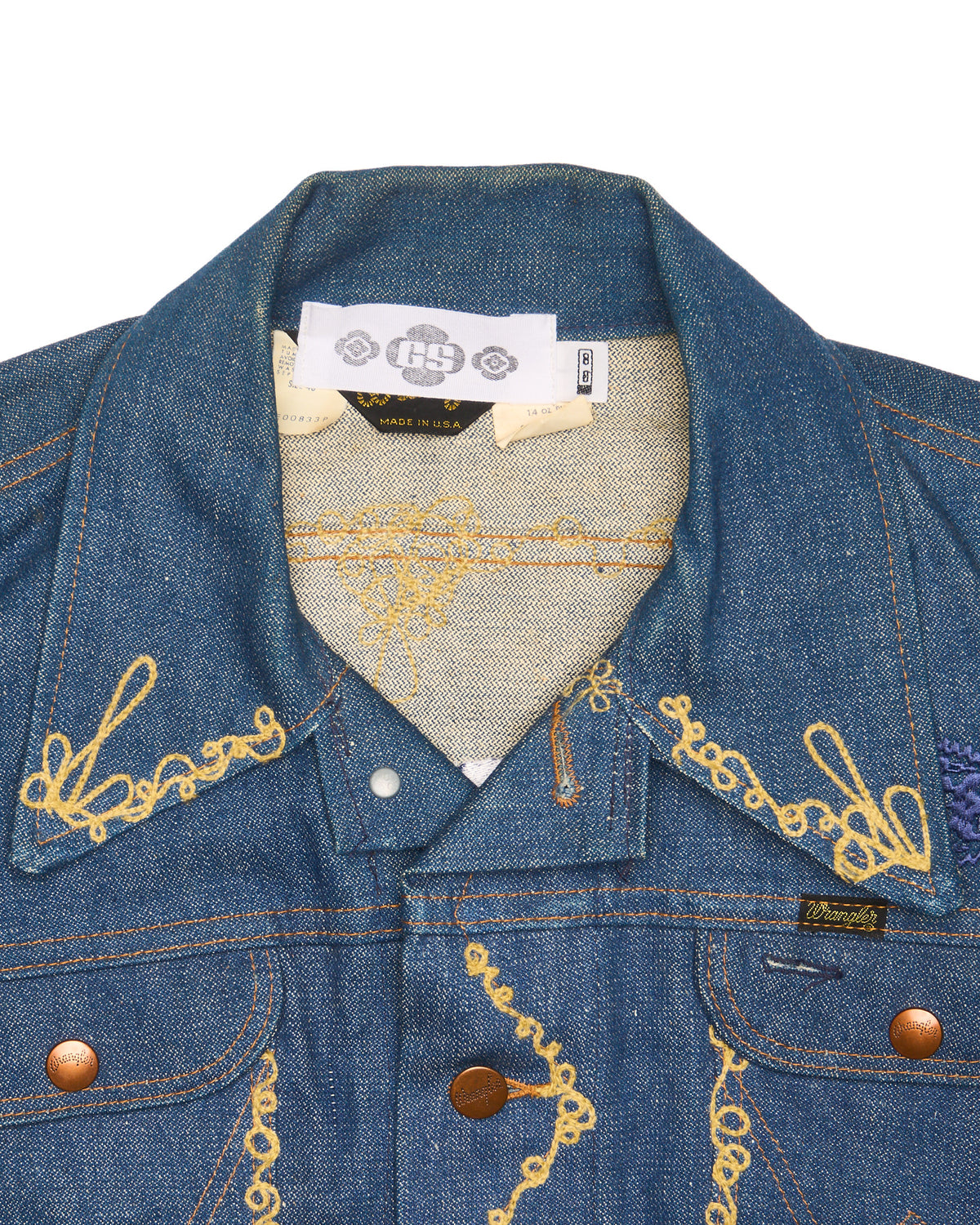 Denim Dealer x Knock Twice™ Chainstitch Wrangler Jacket