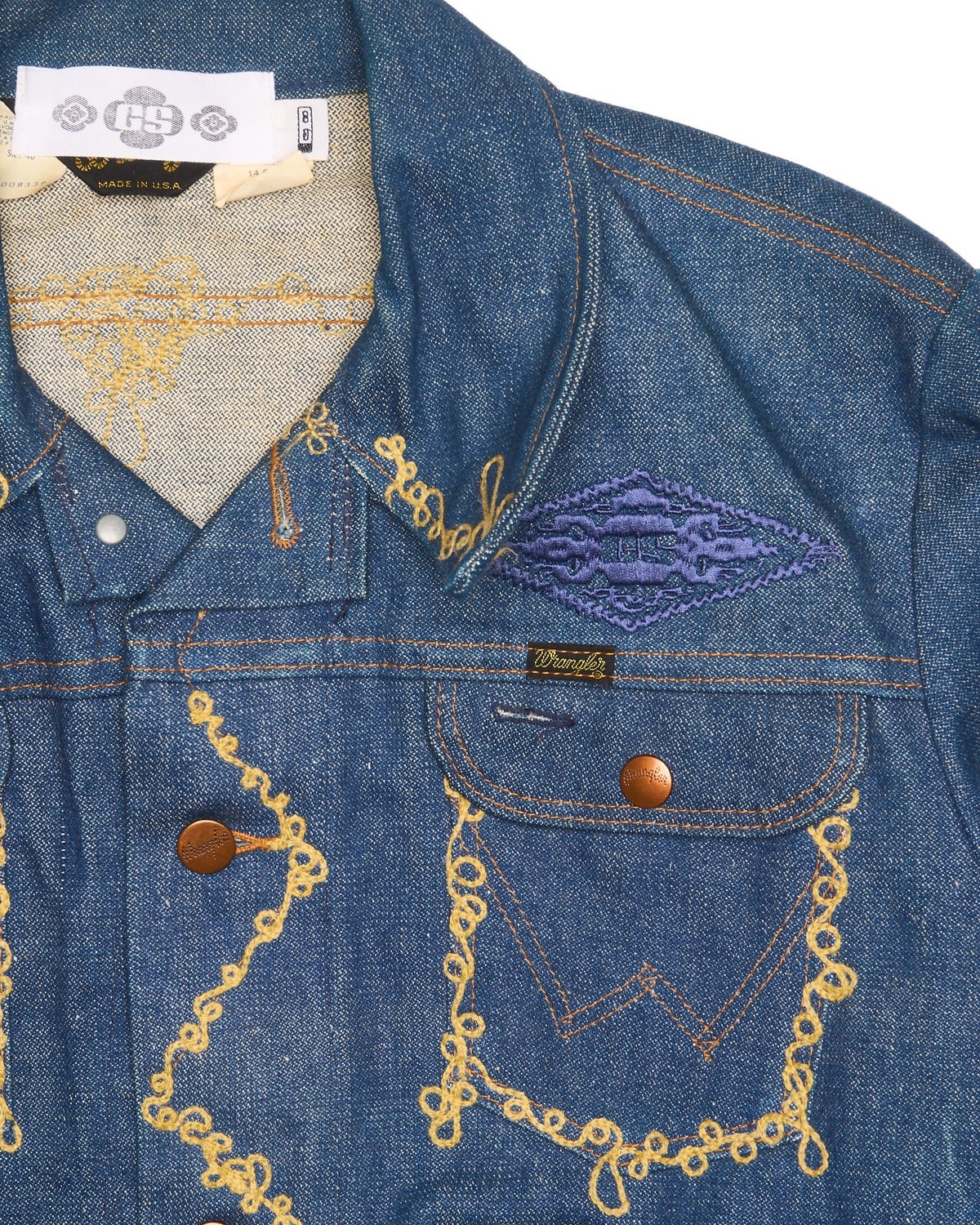 Denim Dealer x Knock Twice™ Chainstitch Wrangler Jacket