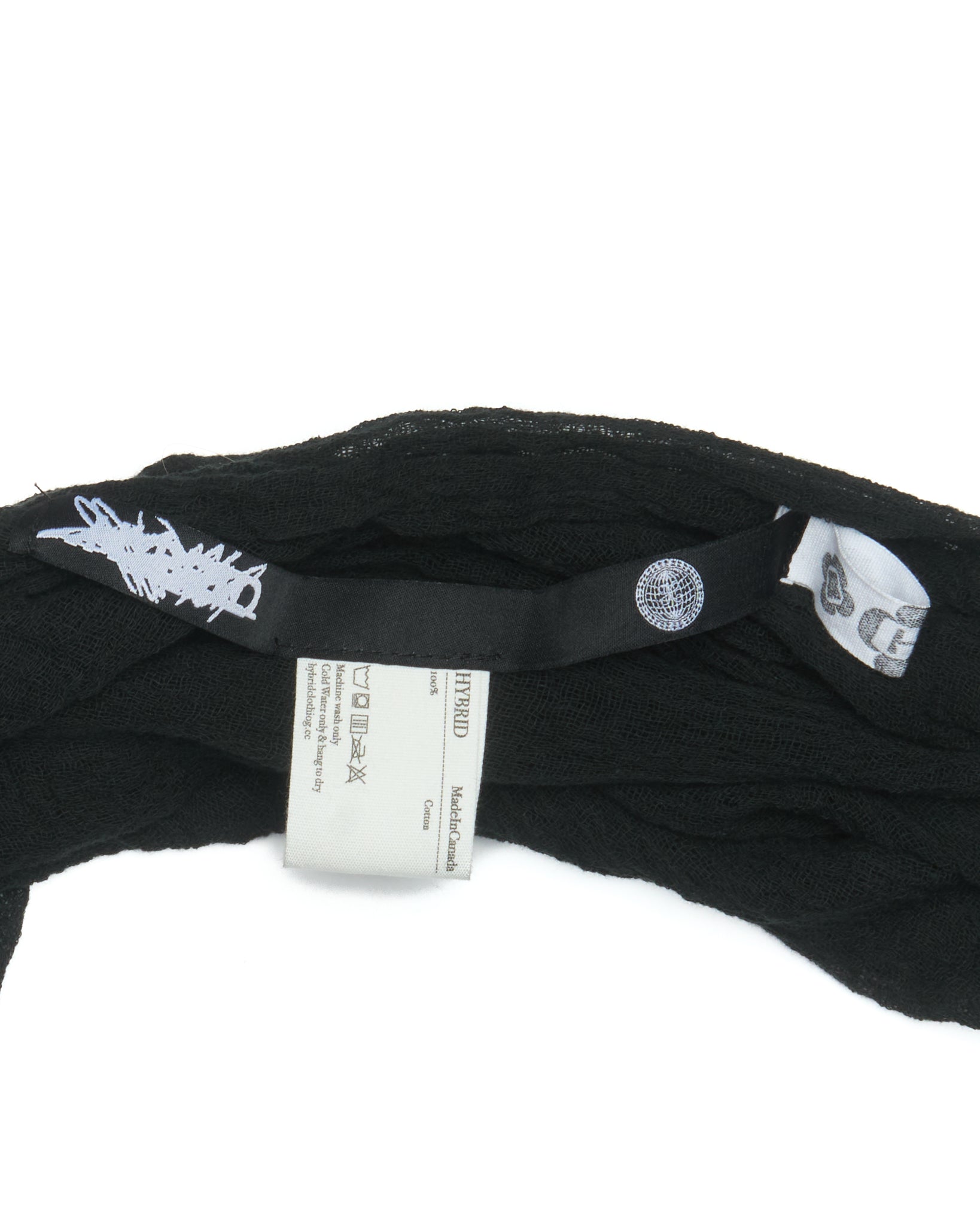 HYBRID X GARMENT SERVICE Gauze Printed Scarf