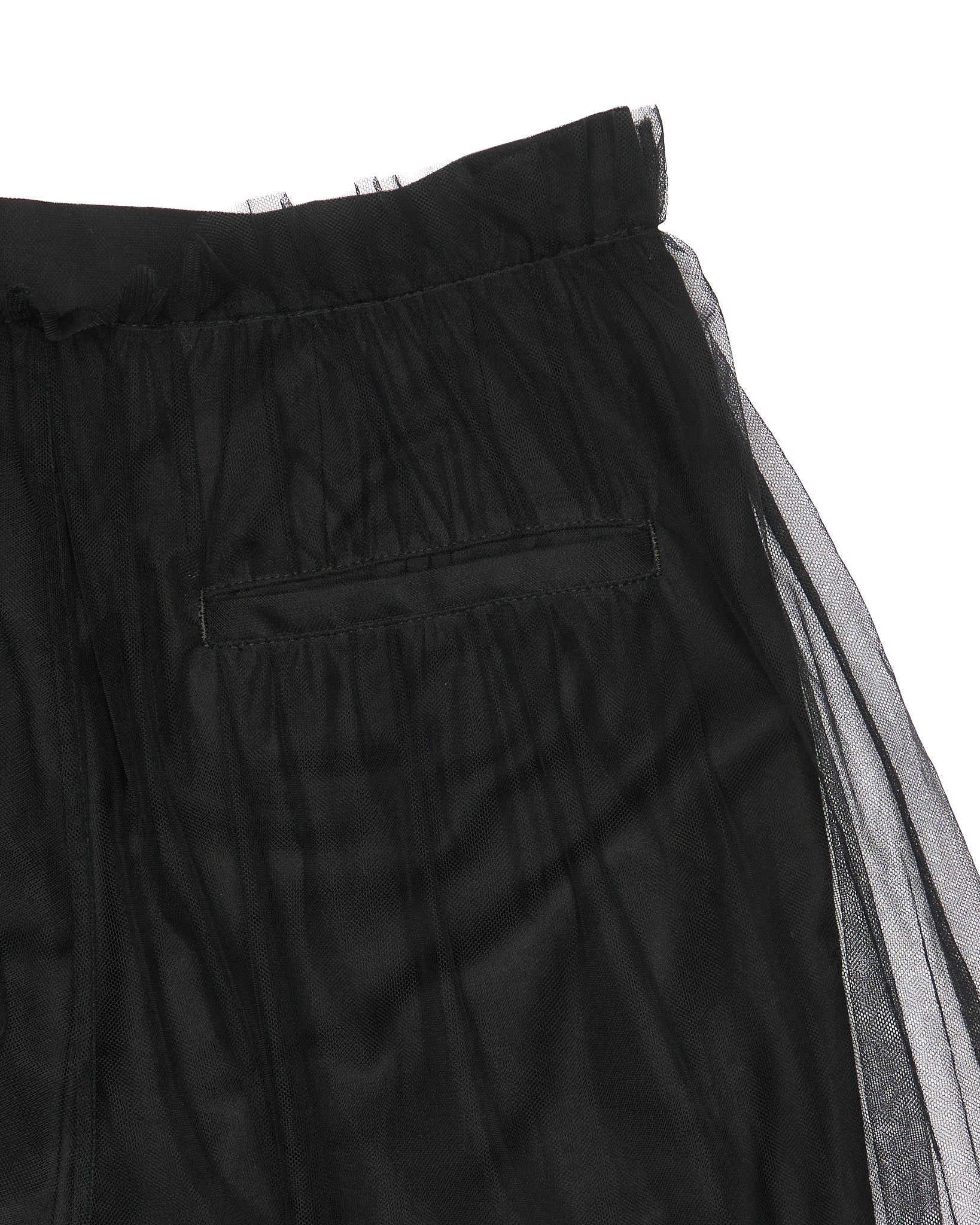 S/S18 Noir Kei Ninomiya Sheer Tulle Layer Trousers