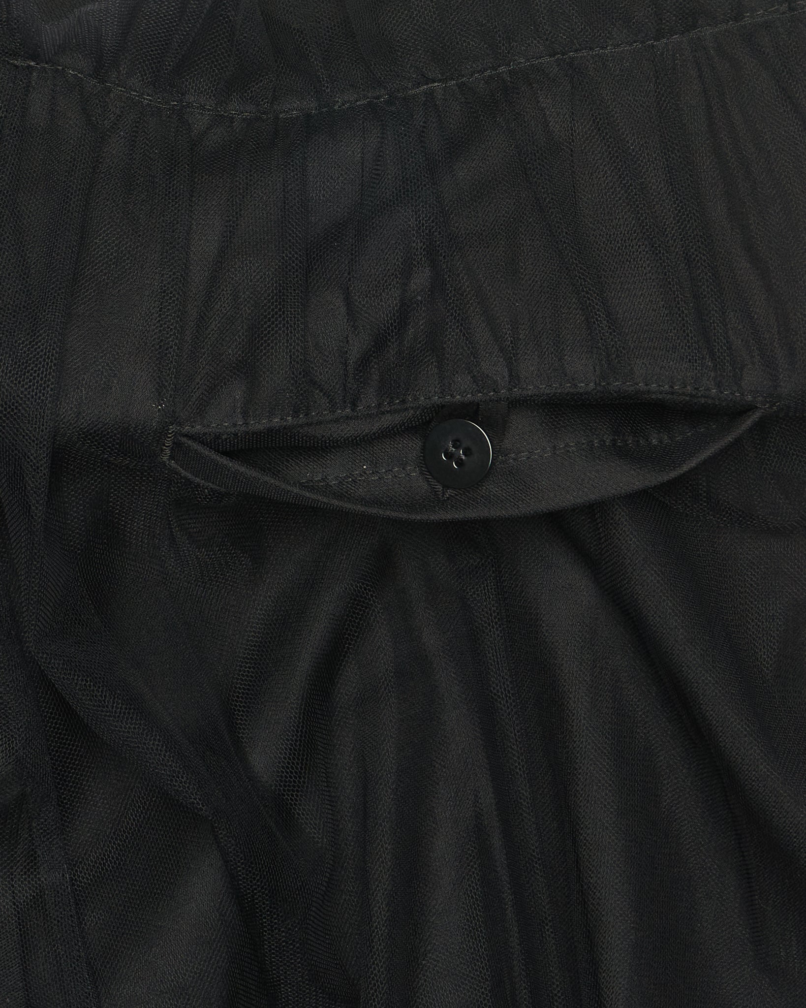 S/S18 Noir Kei Ninomiya Sheer Tulle Layer Trousers