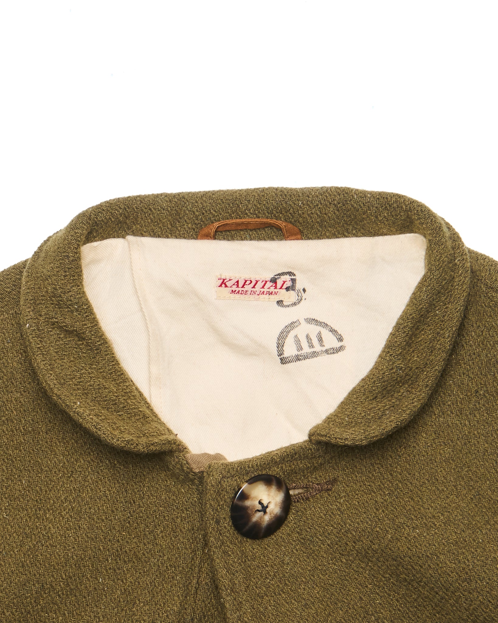 Kapital Melton Military Trench Coat