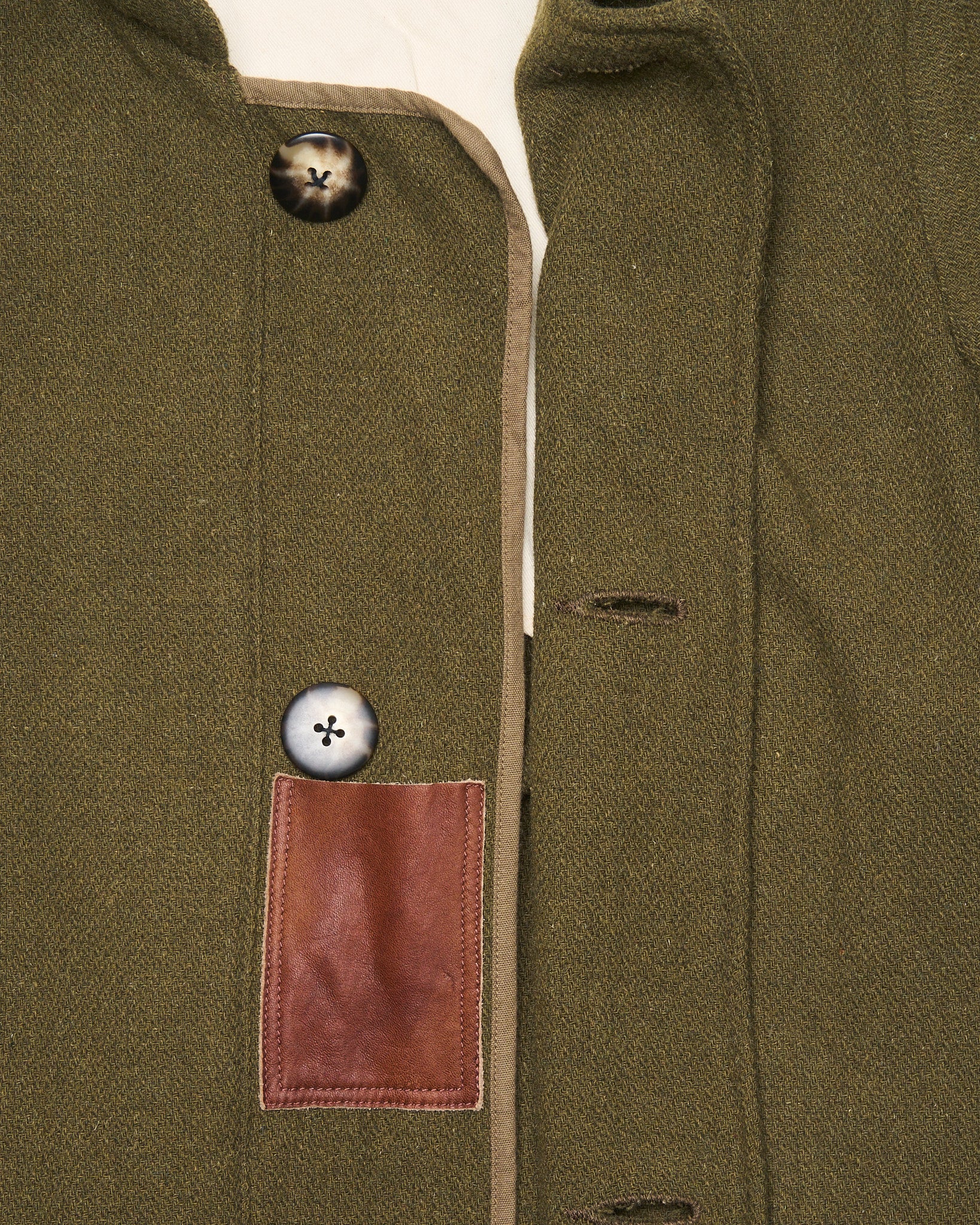 Kapital Melton Military Trench Coat