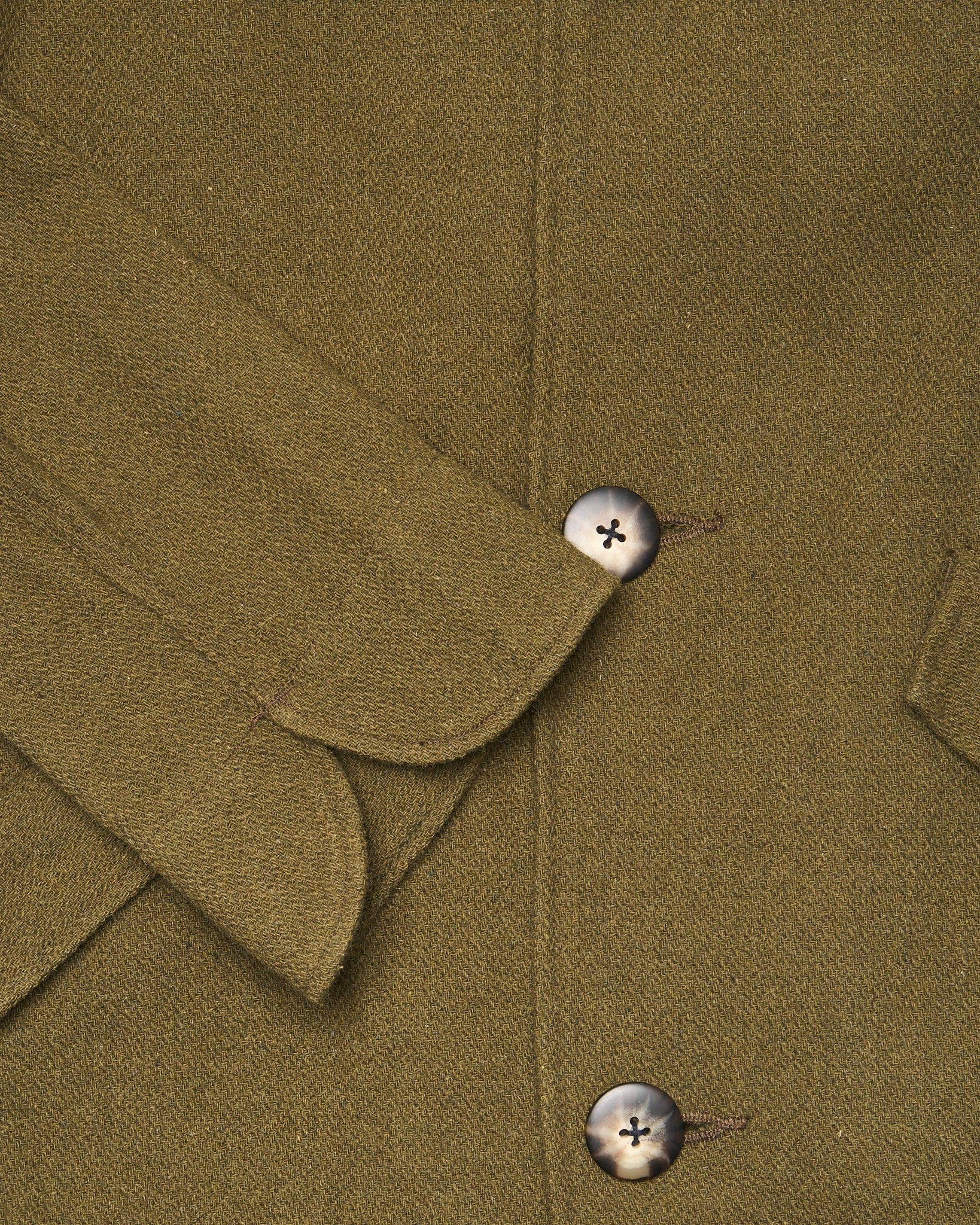 Kapital Melton Military Trench Coat