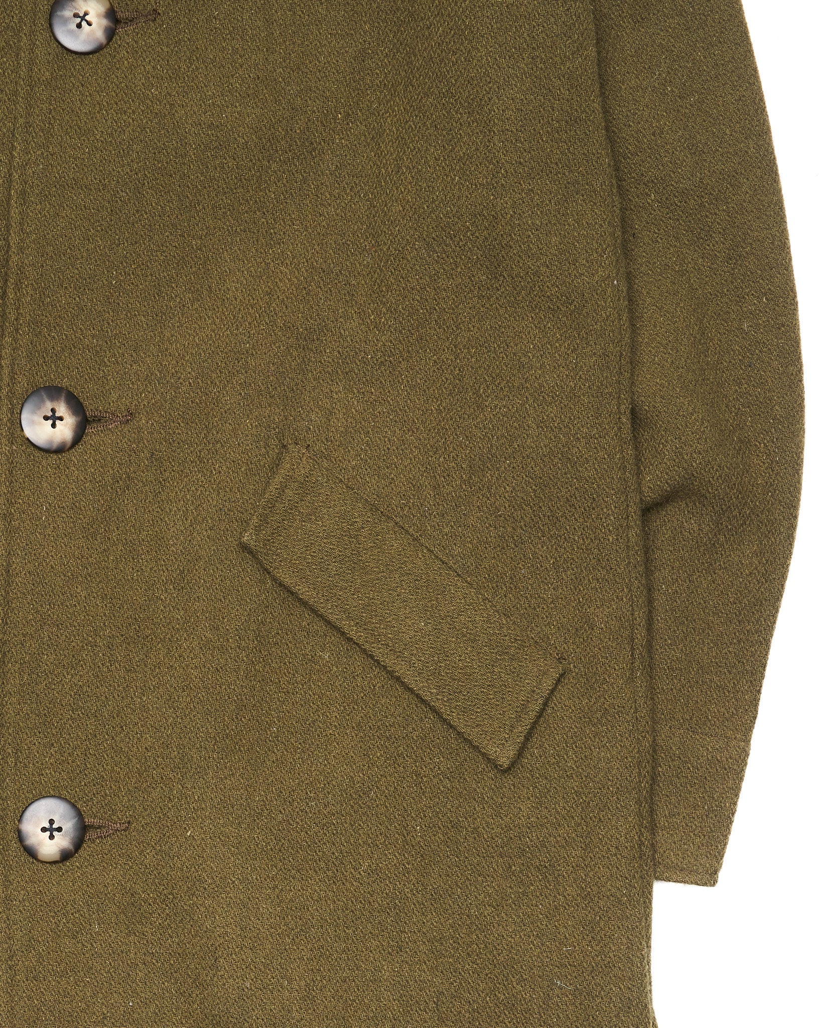 Kapital Melton Military Trench Coat