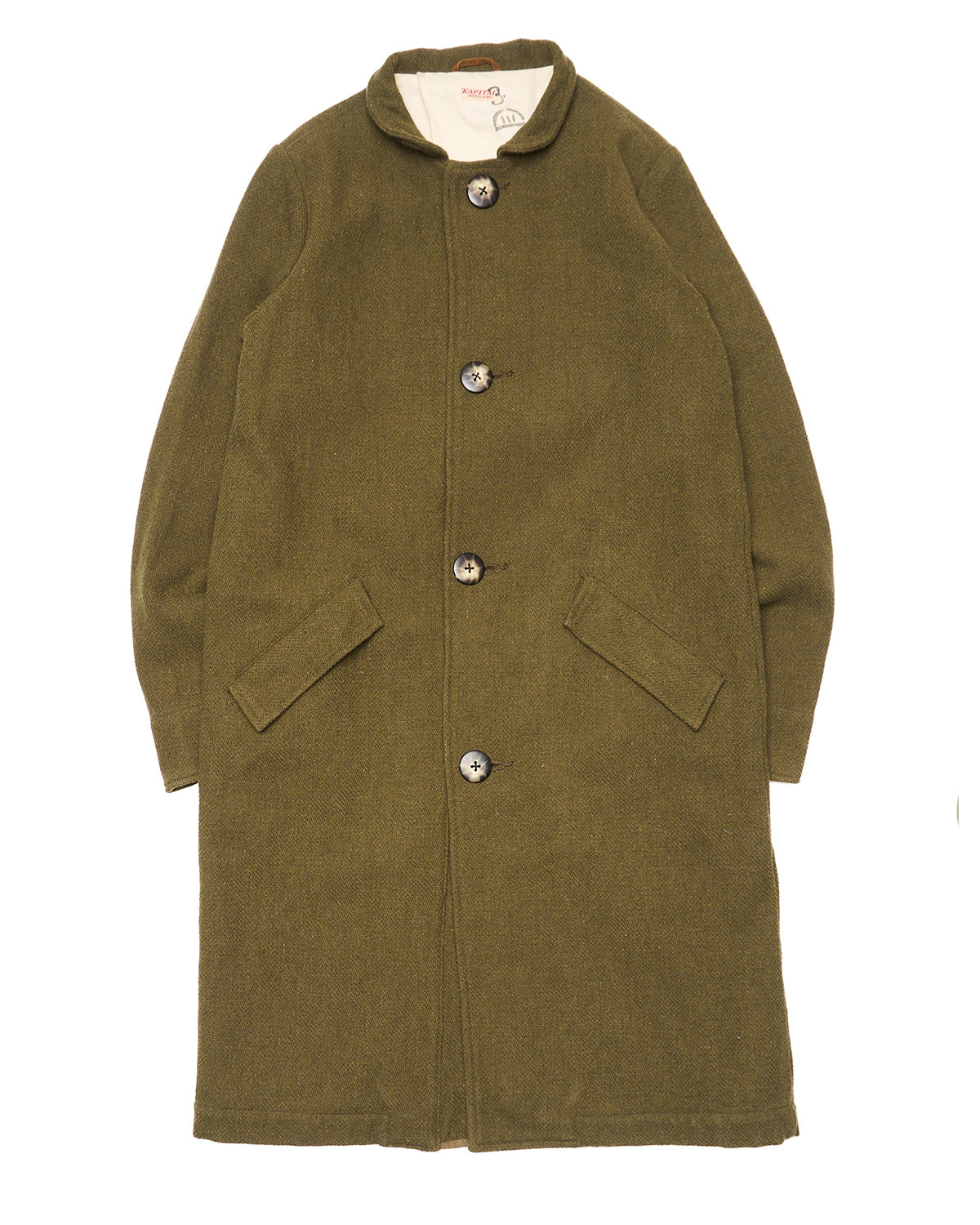 Kapital Melton Military Trench Coat
