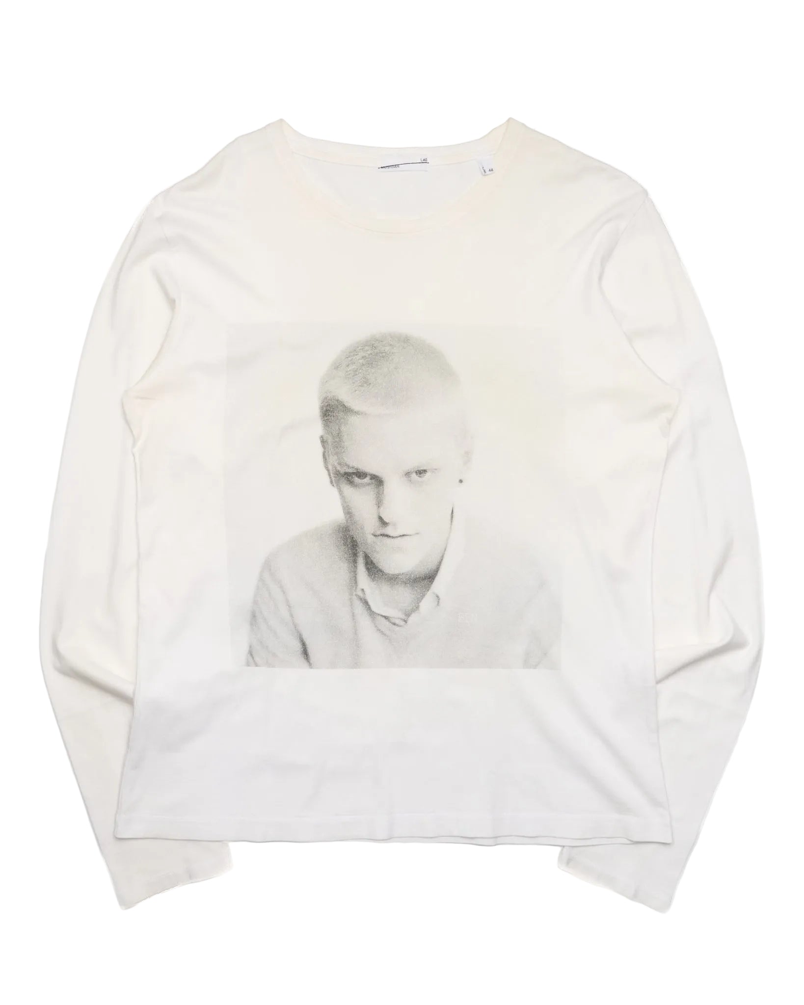 Lad Musician Portrait Graphic Long Sleeve