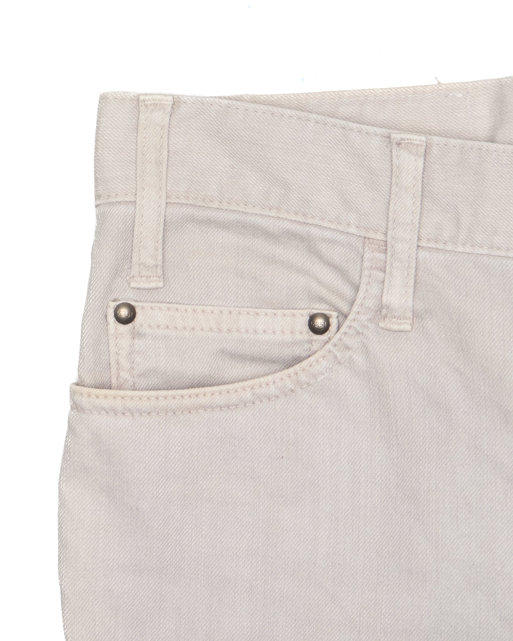 Late 00s 5351 Pour Les Hommes Washed Grey Slim Denim