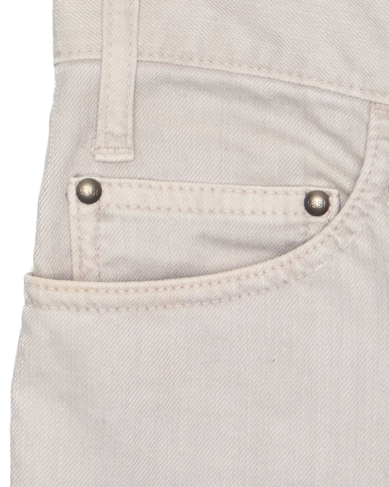 Late 00s 5351 Pour Les Hommes Washed Grey Slim Denim