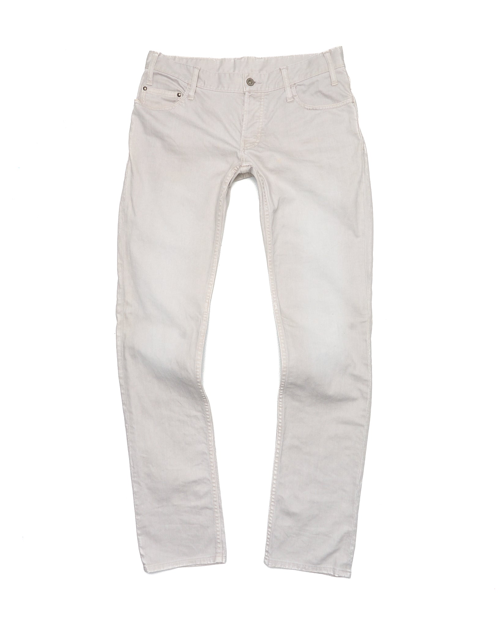 Late 00s 5351 Pour Les Hommes Washed Grey Slim Denim