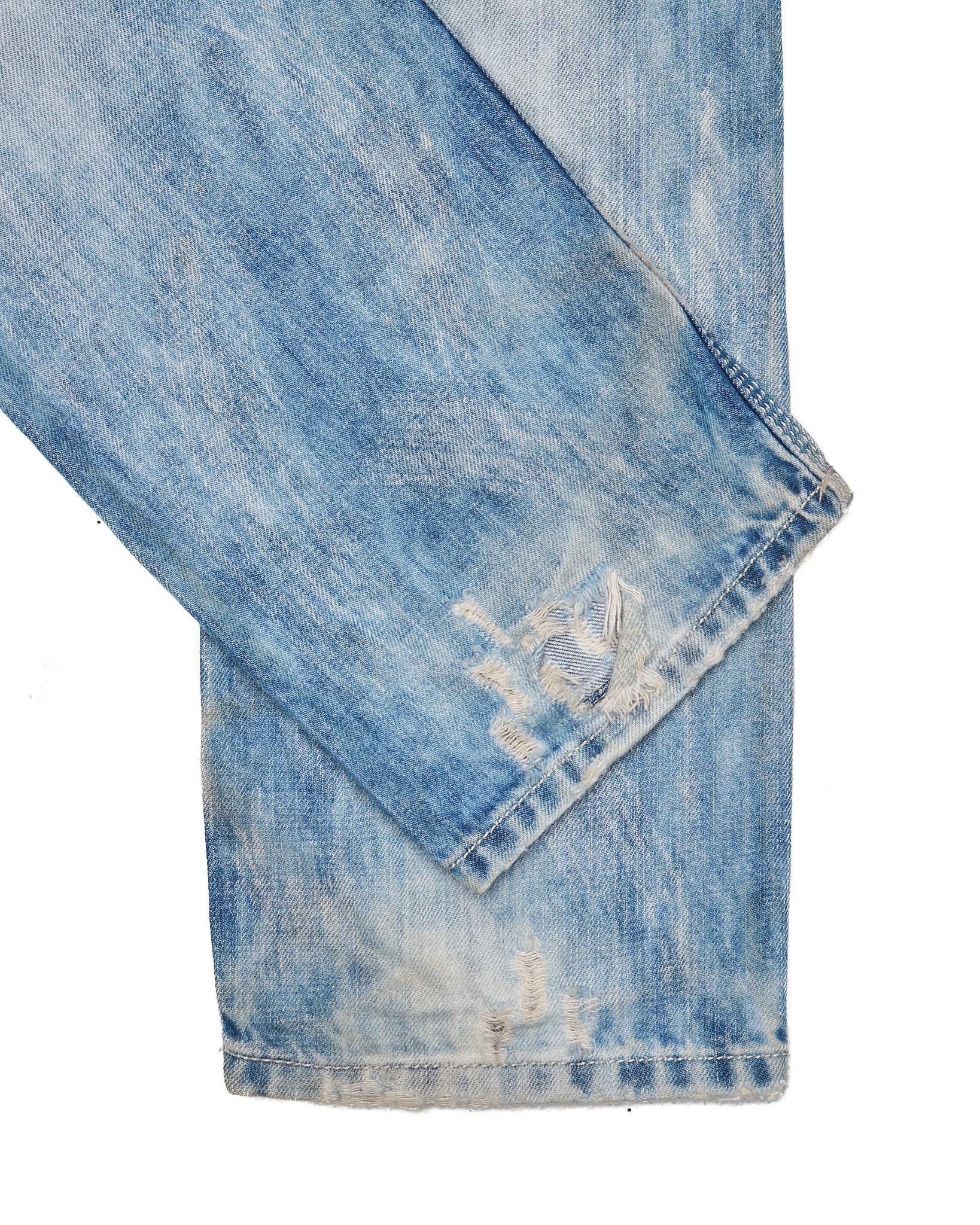Late 00s Diesel Krooley Slim-Carrot-Fit Vintage Indigo Wash Denim
