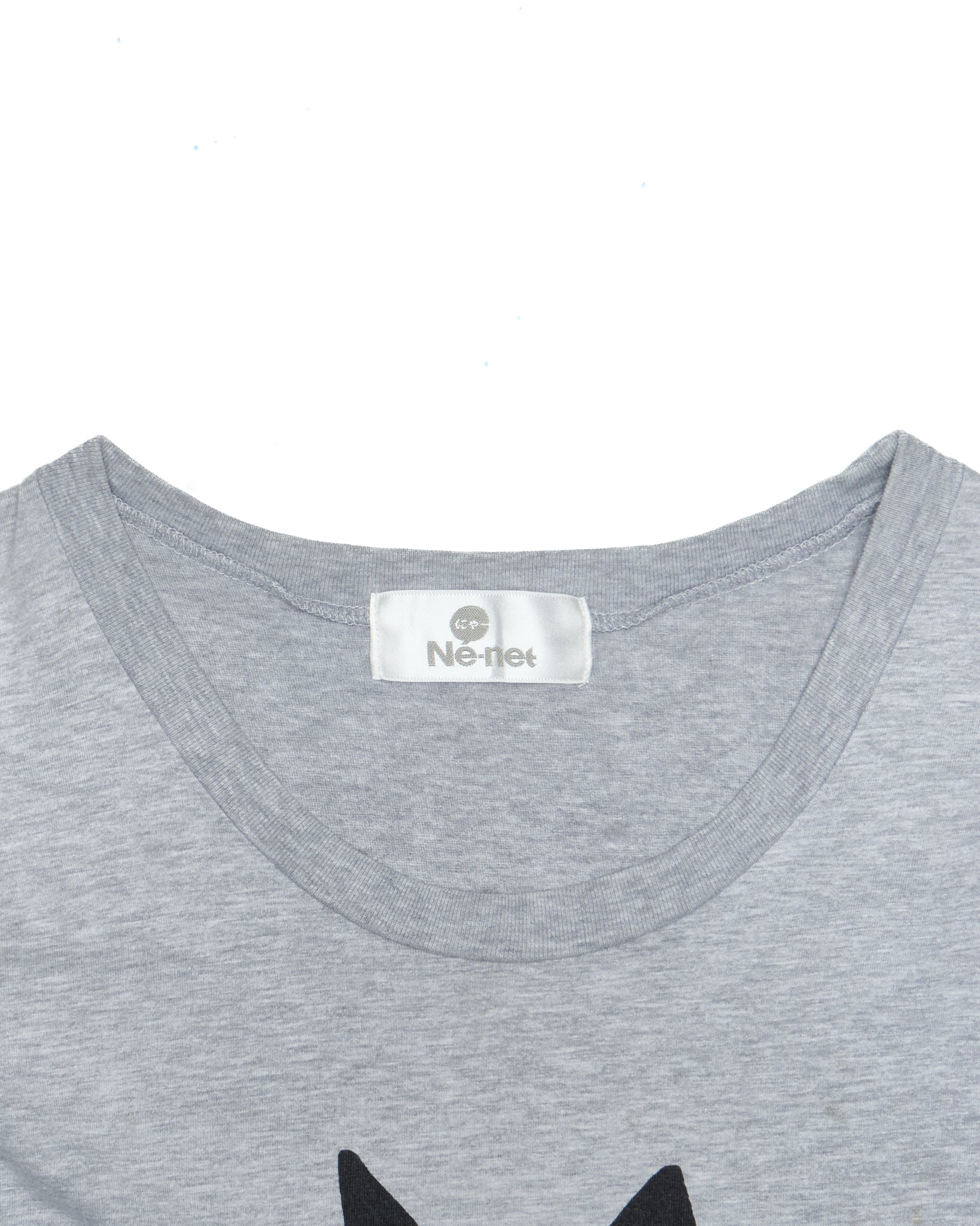 Late 00s Né-Net NYA Gray Tee
