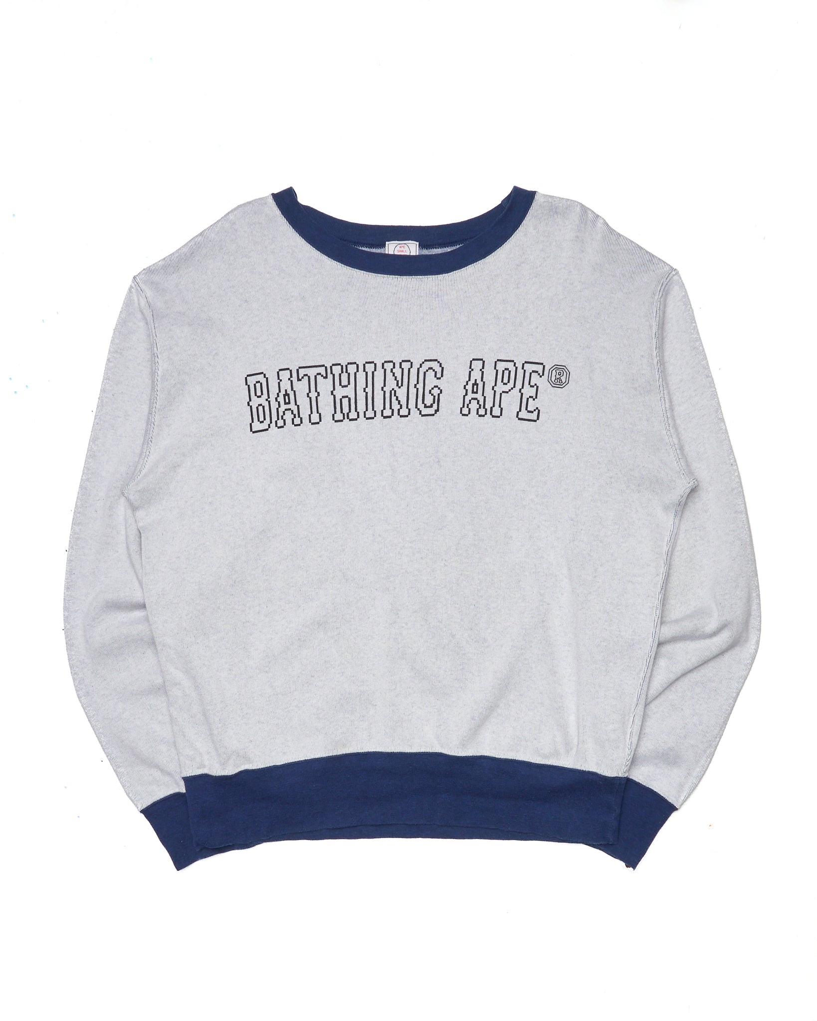 Late 90s BAPE Digital Spellout Knit Sweater