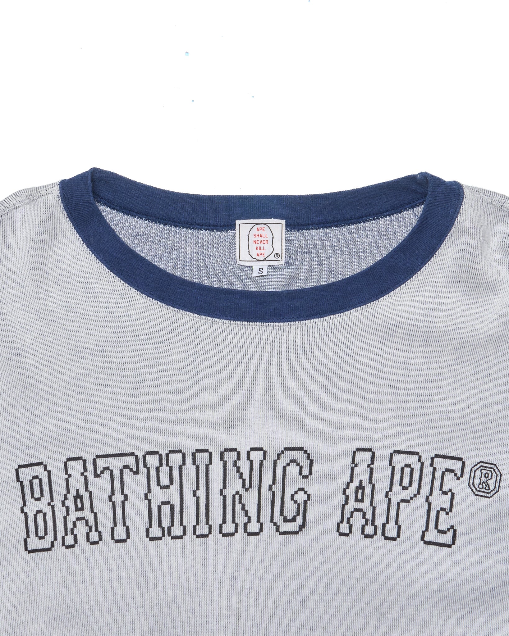 Late 90s BAPE Digital Spellout Knit Sweater