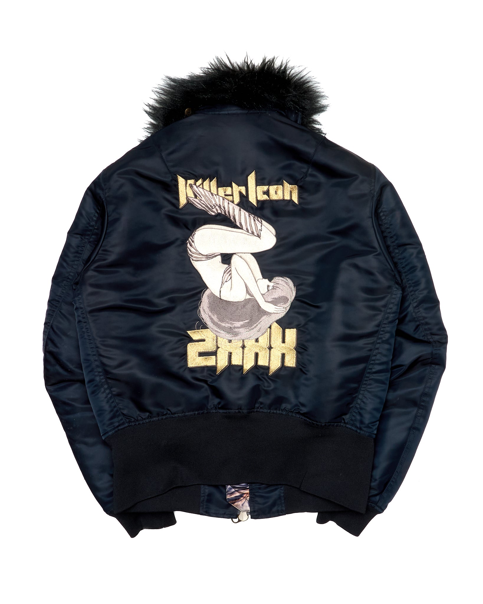 Late 90s beauty:beast Urusei Yatsura Princess Lum Fur Collar Parka
