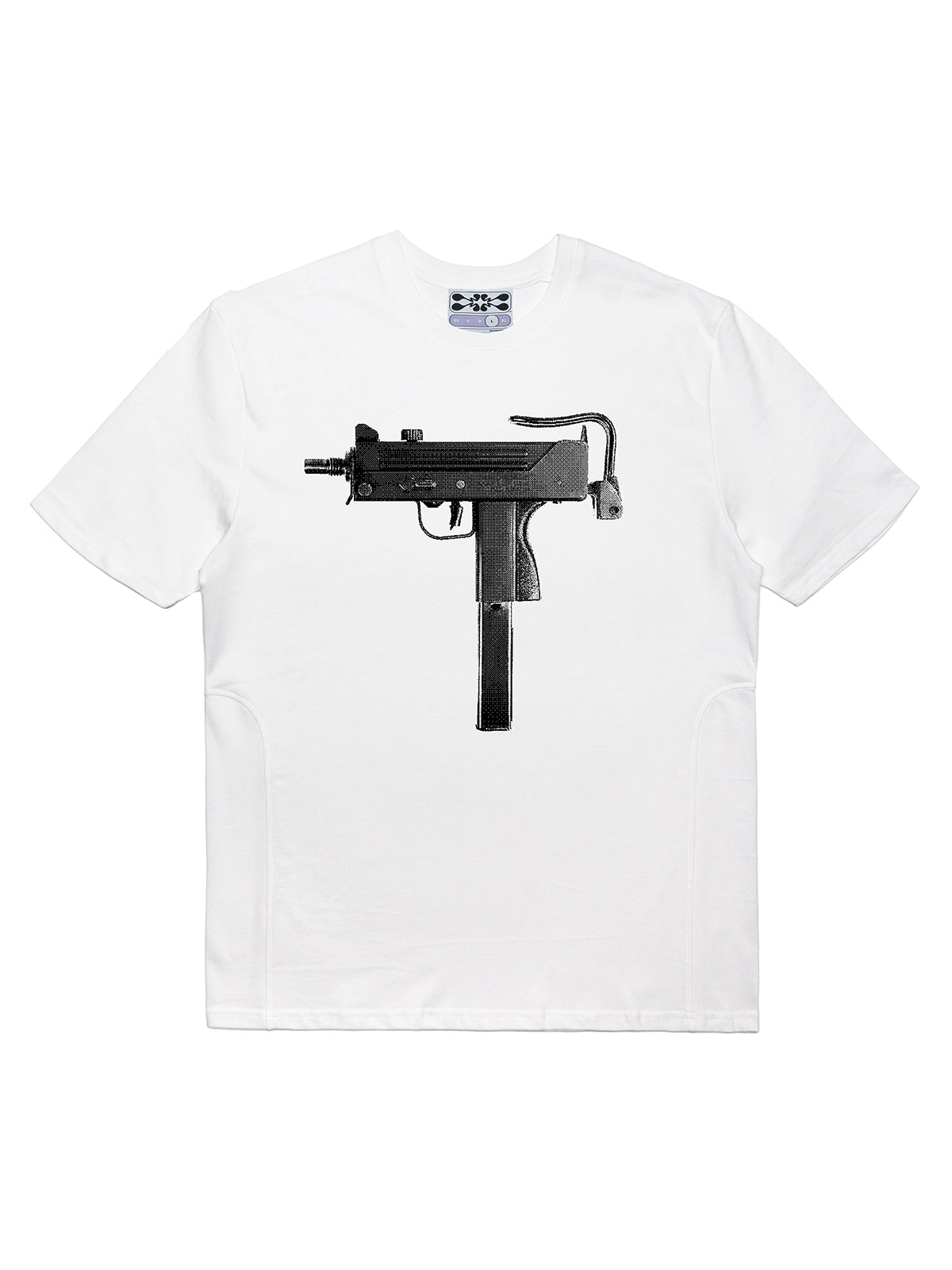 DEC o WAR WHITE MAC-10 SHIRT