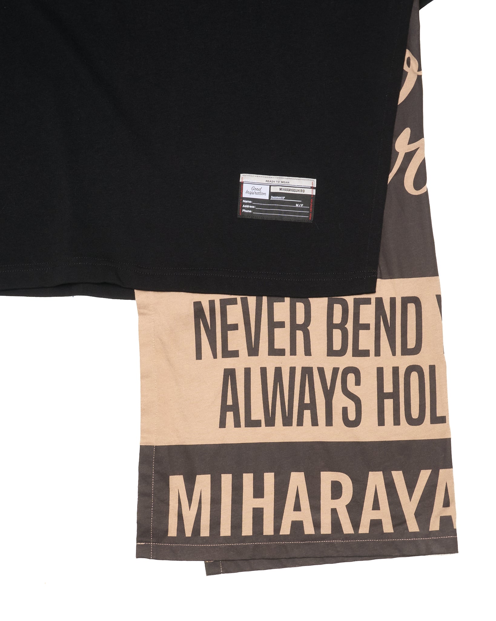 MIHARA YASUHIRO x GU Good Inspiration Extended Tee