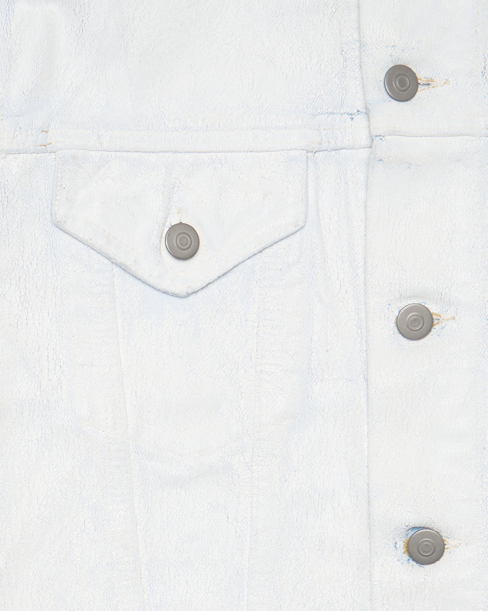 Maison Margiela Bianchetto Painted Denim Jacket