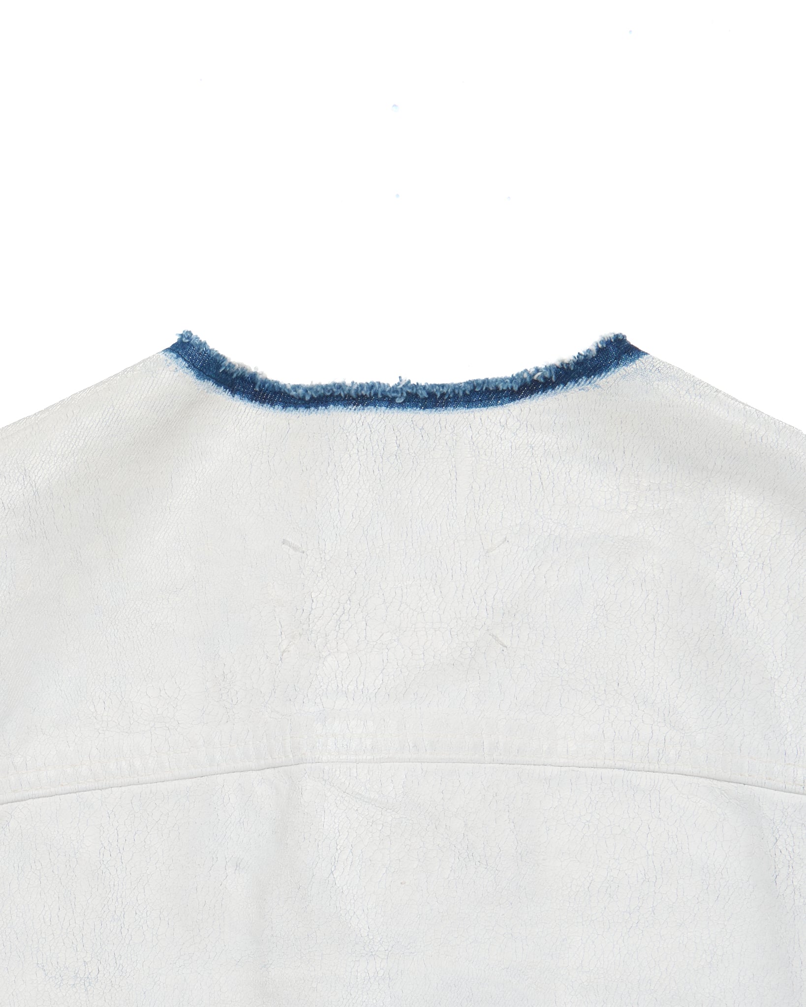 Maison Margiela Bianchetto Painted Denim Jacket