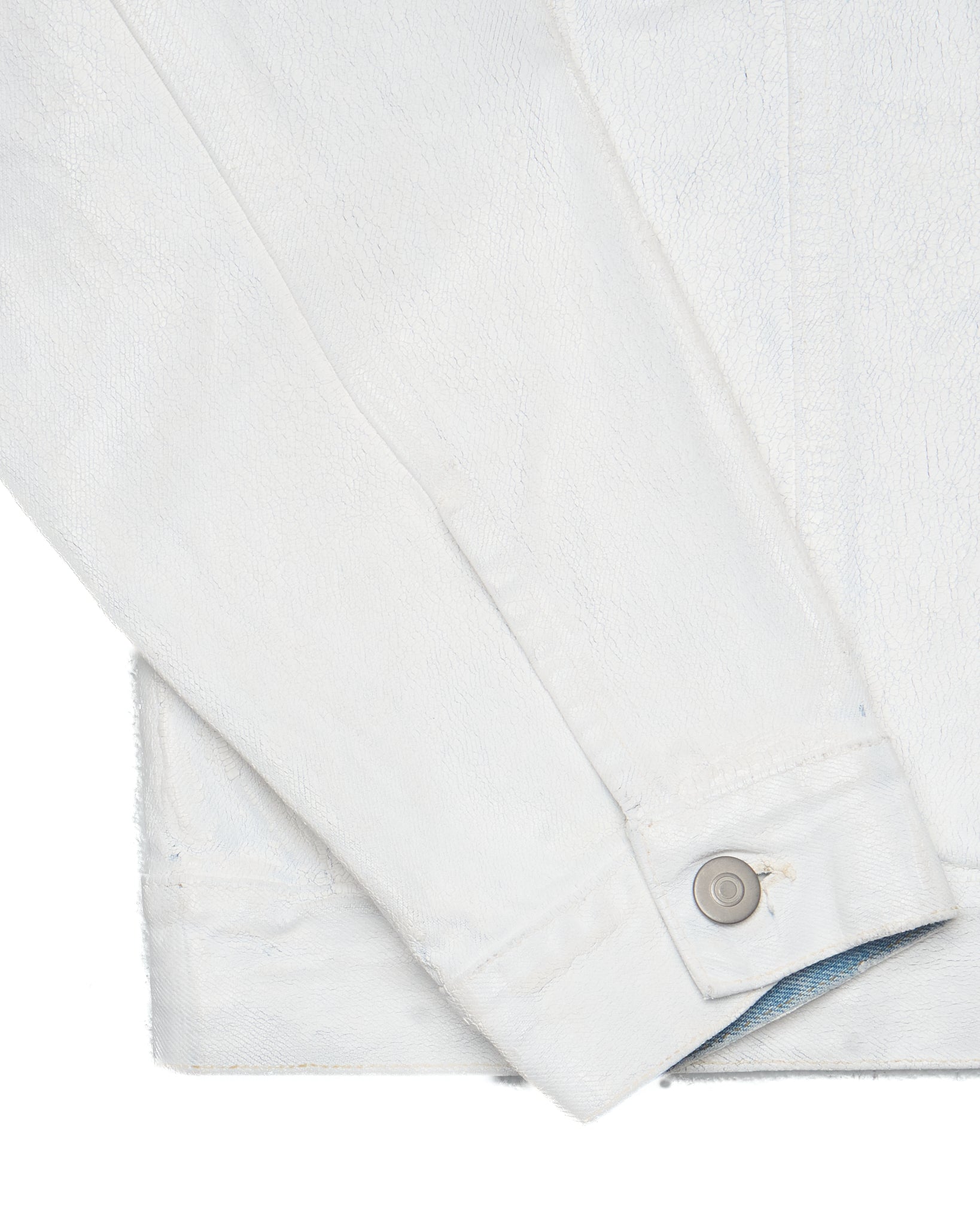 Maison Margiela Bianchetto Painted Denim Jacket