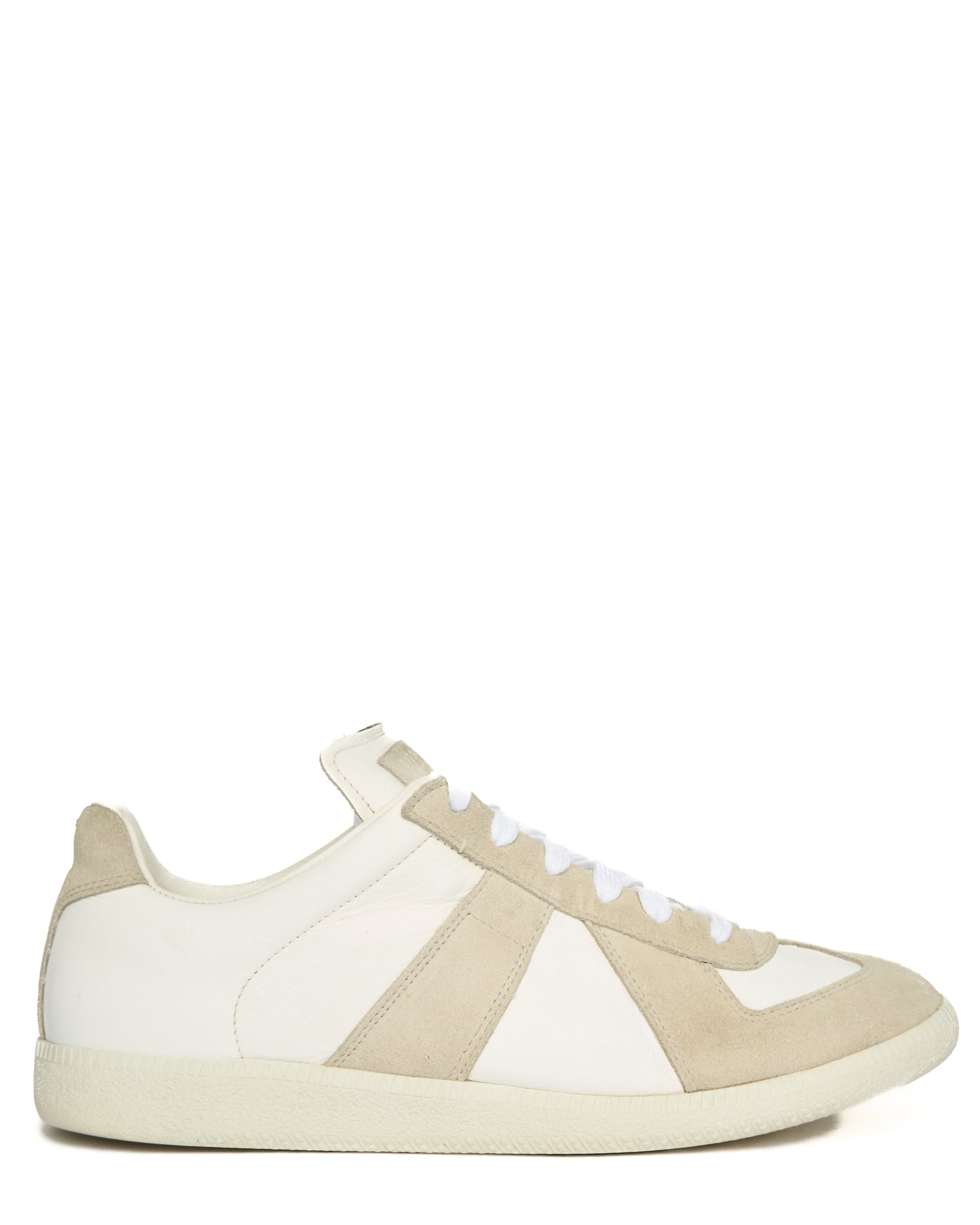 Maison Margiela White Tonal Replica Sneakers