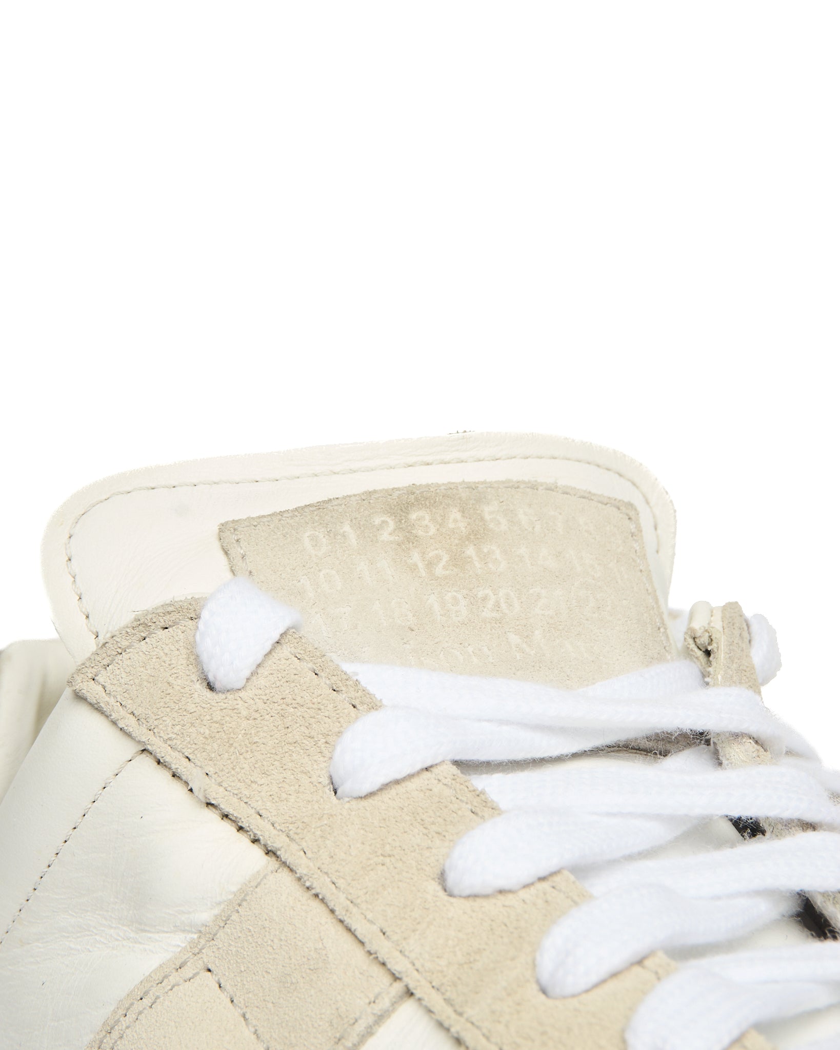 Maison Margiela White Tonal Replica Sneakers