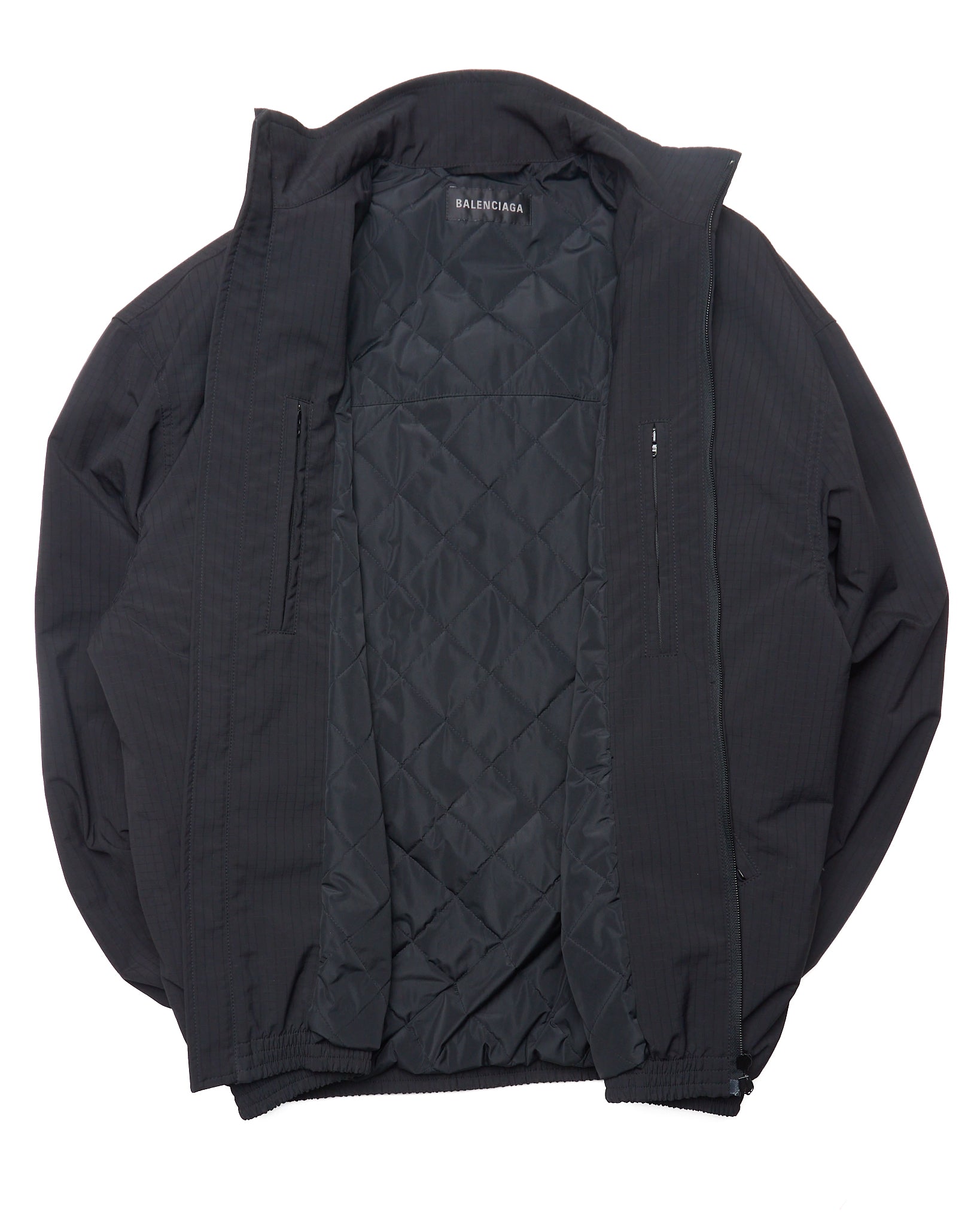 S/S24 Balenciaga Unity Sports Icon Cocoon Kick Ripstop Windbreaker