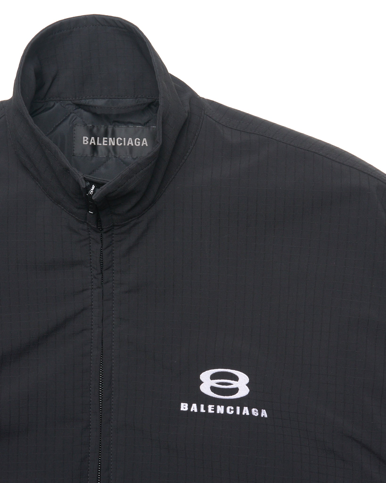 S/S24 Balenciaga Unity Sports Icon Cocoon Kick Ripstop Windbreaker