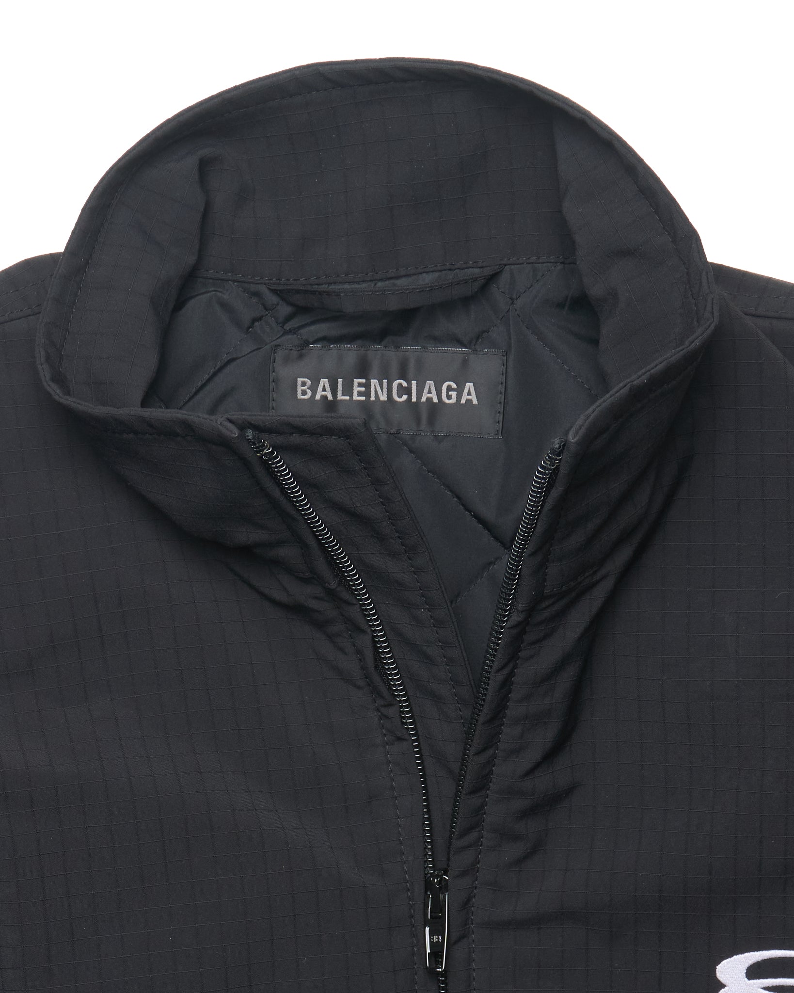 S/S24 Balenciaga Unity Sports Icon Cocoon Kick Ripstop Windbreaker