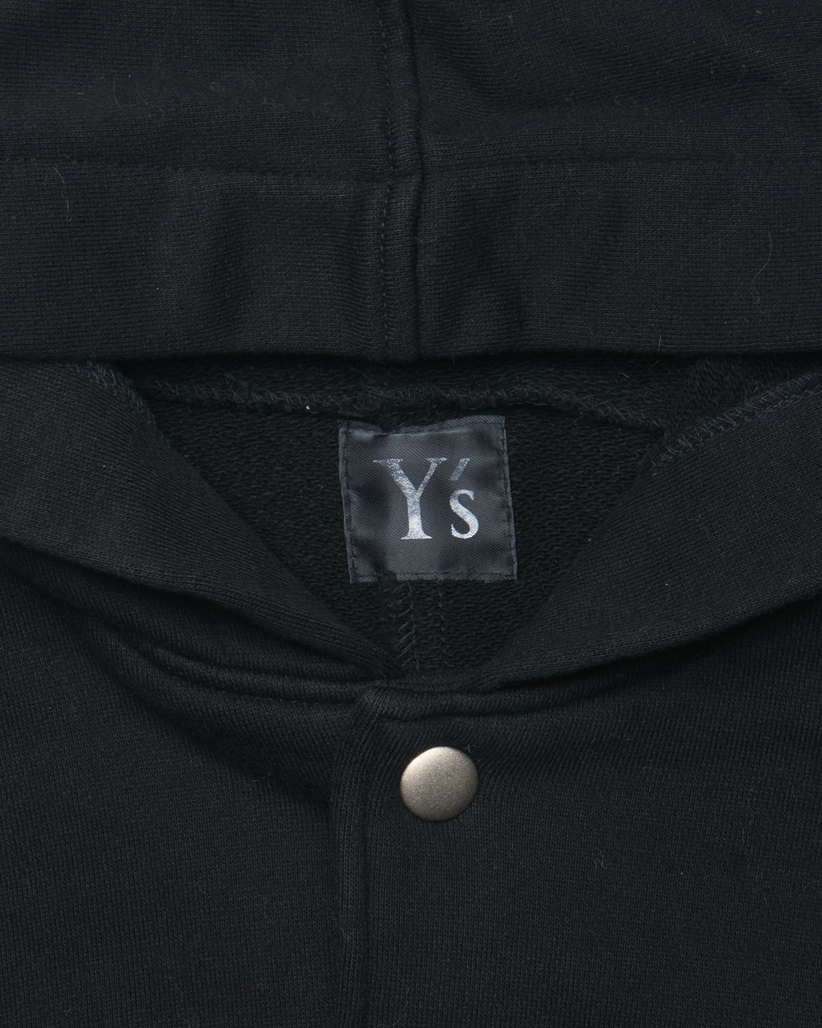 S/S12 Y's Cropped Hooded Varsity Jacket